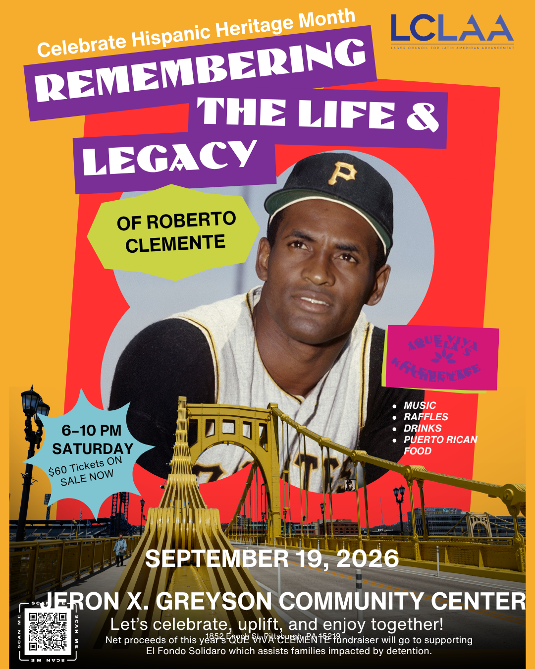 ¡Que Viva Clemente! Hispanic Heritage Month Celebration