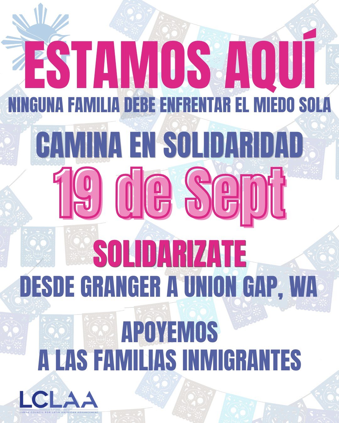 No hace falta que recorras todo el trayecto para marcar la diferencia. 
Tanto si te unes a la marcha como si te inscribes para participar de forma virtual, tu apoyo ayuda a proporcionar asistencia y recursos fundamentales a las familias inmigrantes trabajadoras que se enfrentan a…