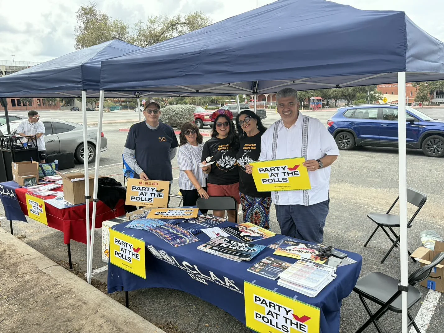 🗳️🎉 ¡La sección de San Antonio de la LCLAA se movilizó este fin de semana con una «Fiesta en las urnas»! Nuestra comunidad se reunió para informarse, participar y prepararse para el día de las elecciones.

Así es la democracia: comunidad, participación y m