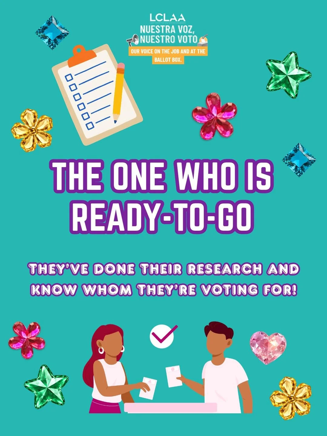 ¿Qué tipo de votante anticipado eres? 👀🗳️ 

¿El que se lleva la merienda 🍿, el que lo tiene todo planeado 📋 o el que se lleva a toda la familia 👨‍👩‍👧‍👦? 

¡Comenta cuál eres y etiqueta a tu compañero de votación! 👇🏽

📅 qrco.de/earlyvotingcalendar

✏️ Haz tu plan: qrco.de/makeap