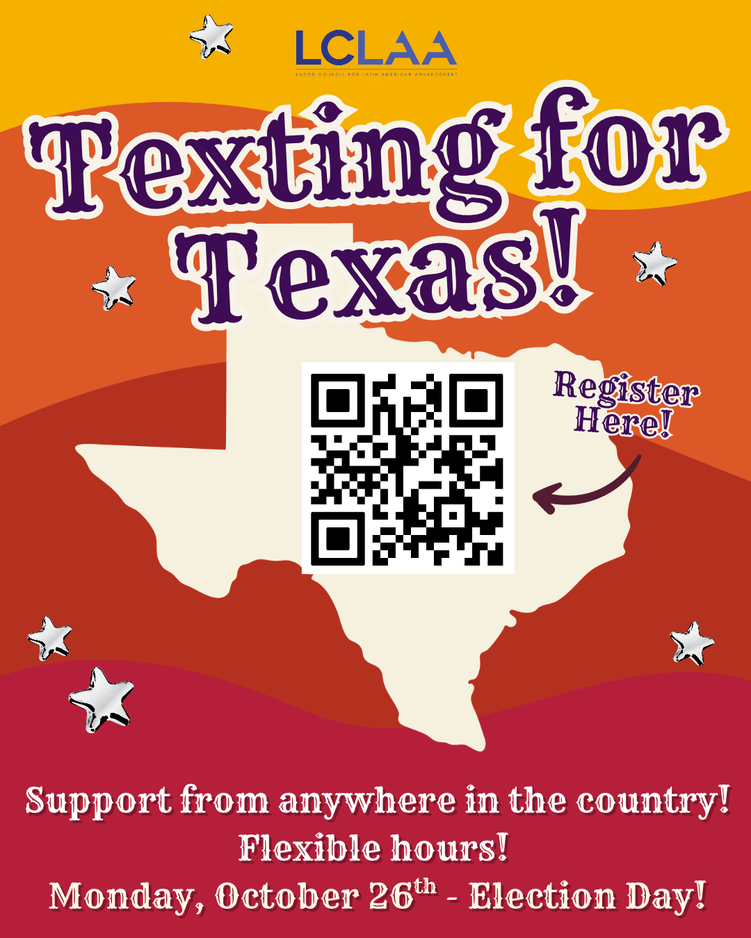 Campaña electoral en el centro de Texas