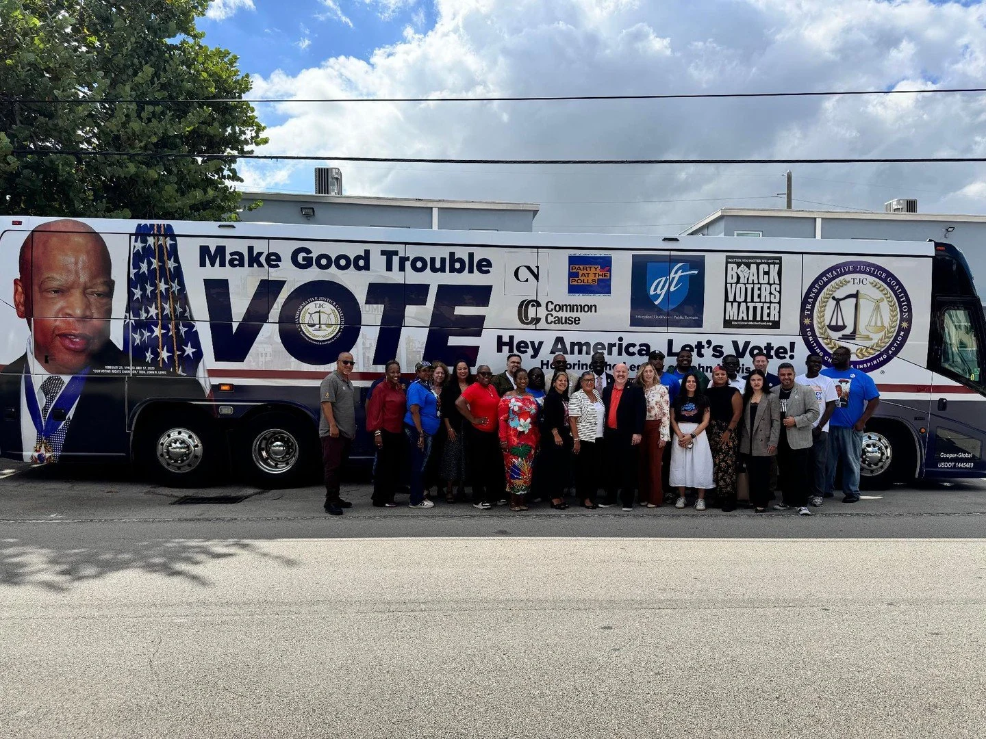 🗳️✊🏽 LCLAA and Latino leaders taking action in Florida!!
LCLAA National President and AFT Executive Vice President Evelyn De Jesus, LCLAA Central Florida Members, and union leaders from UTD-AFT 1974 addressed the issues impacting working families o