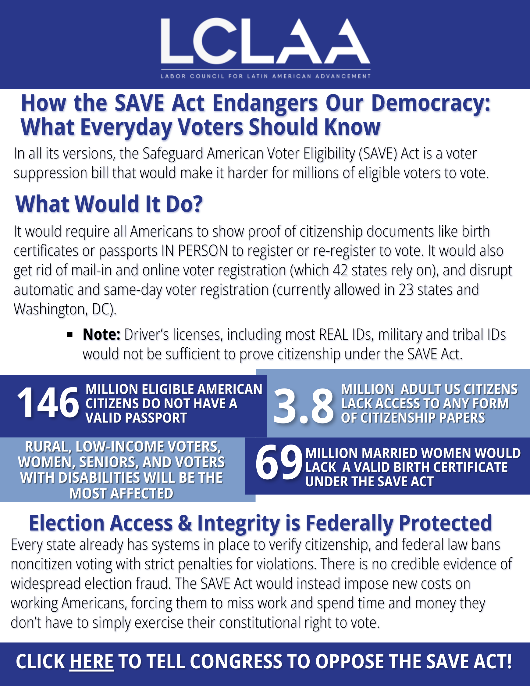 How the SAVE Act endangers our democracy