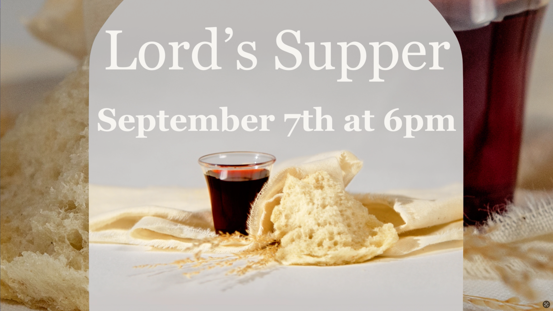 Lords Supper