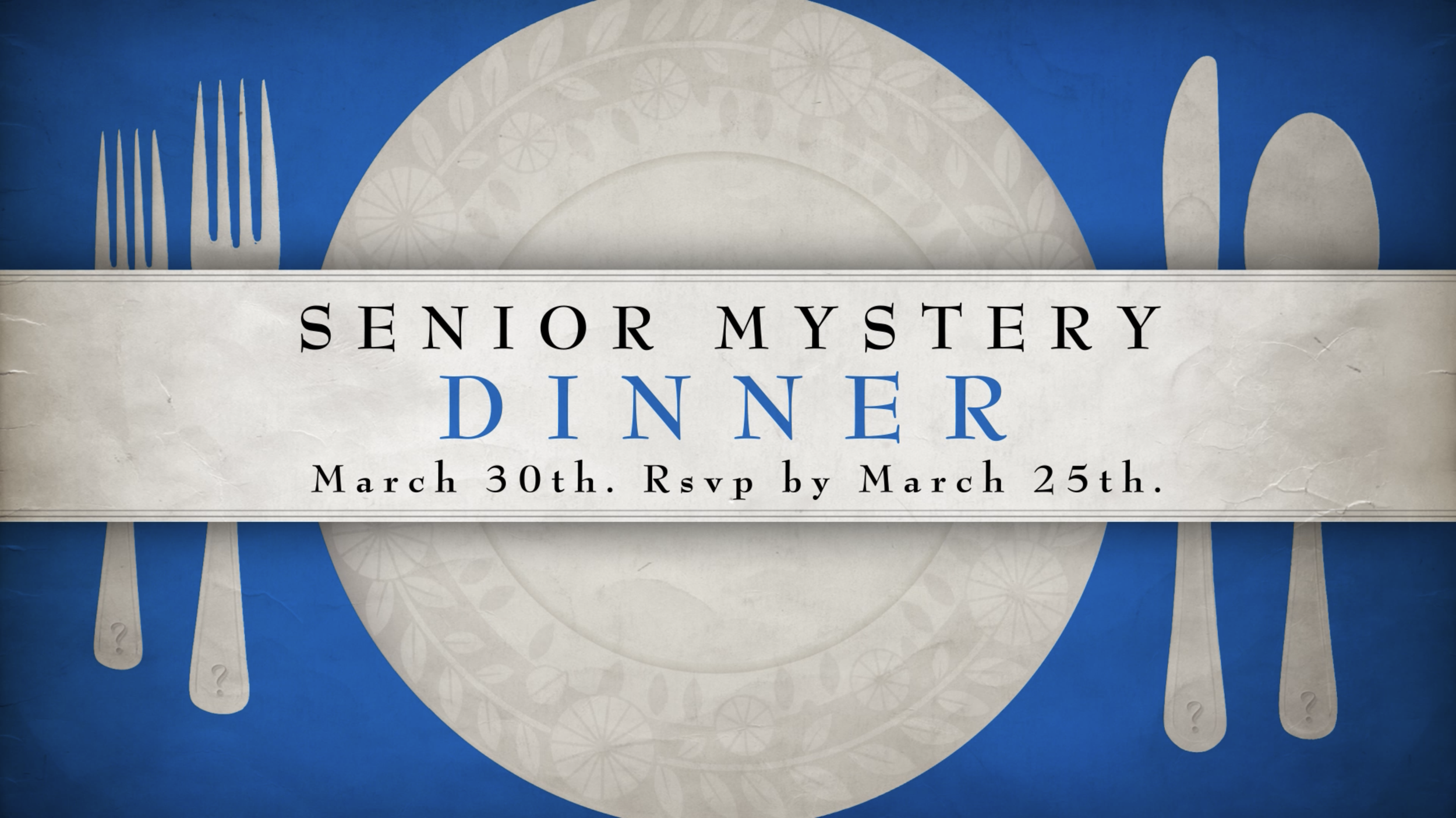 Mystery Dinner