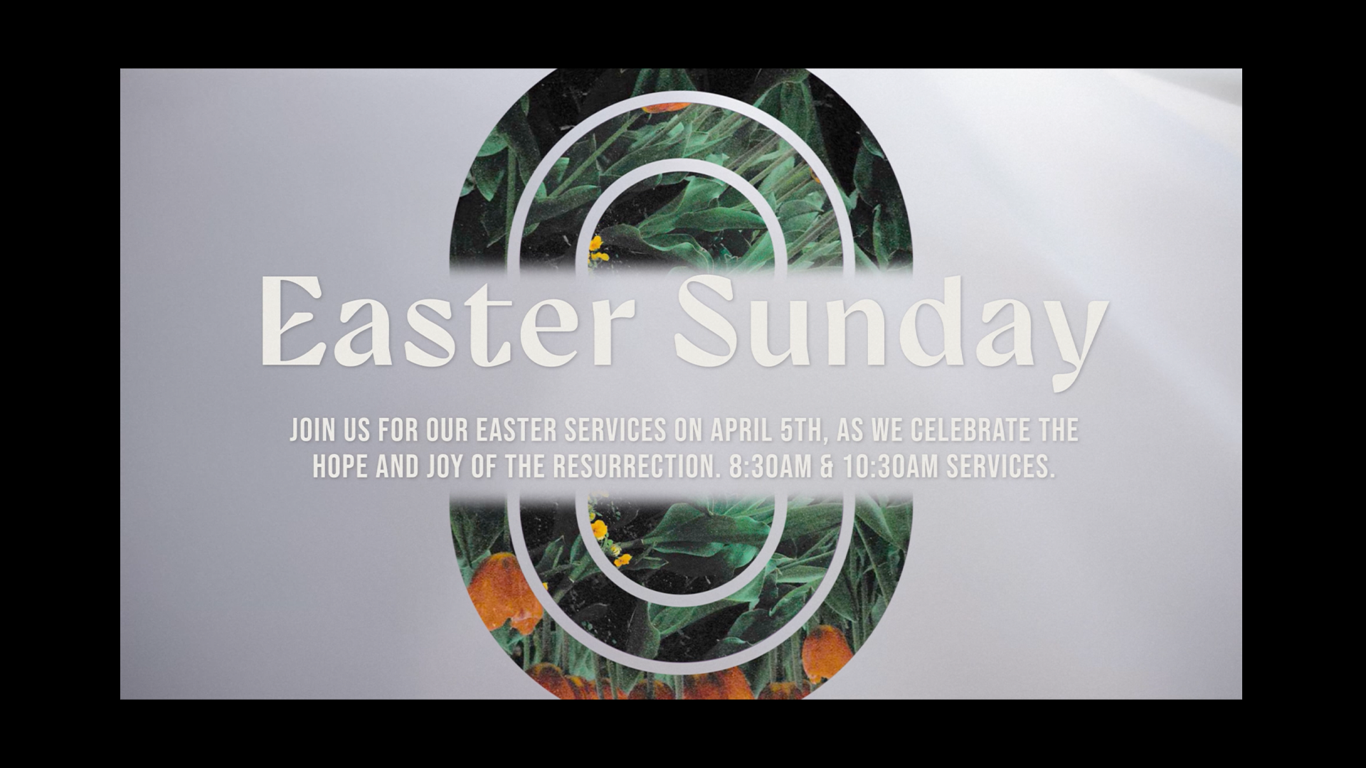 Easter Sunday Service