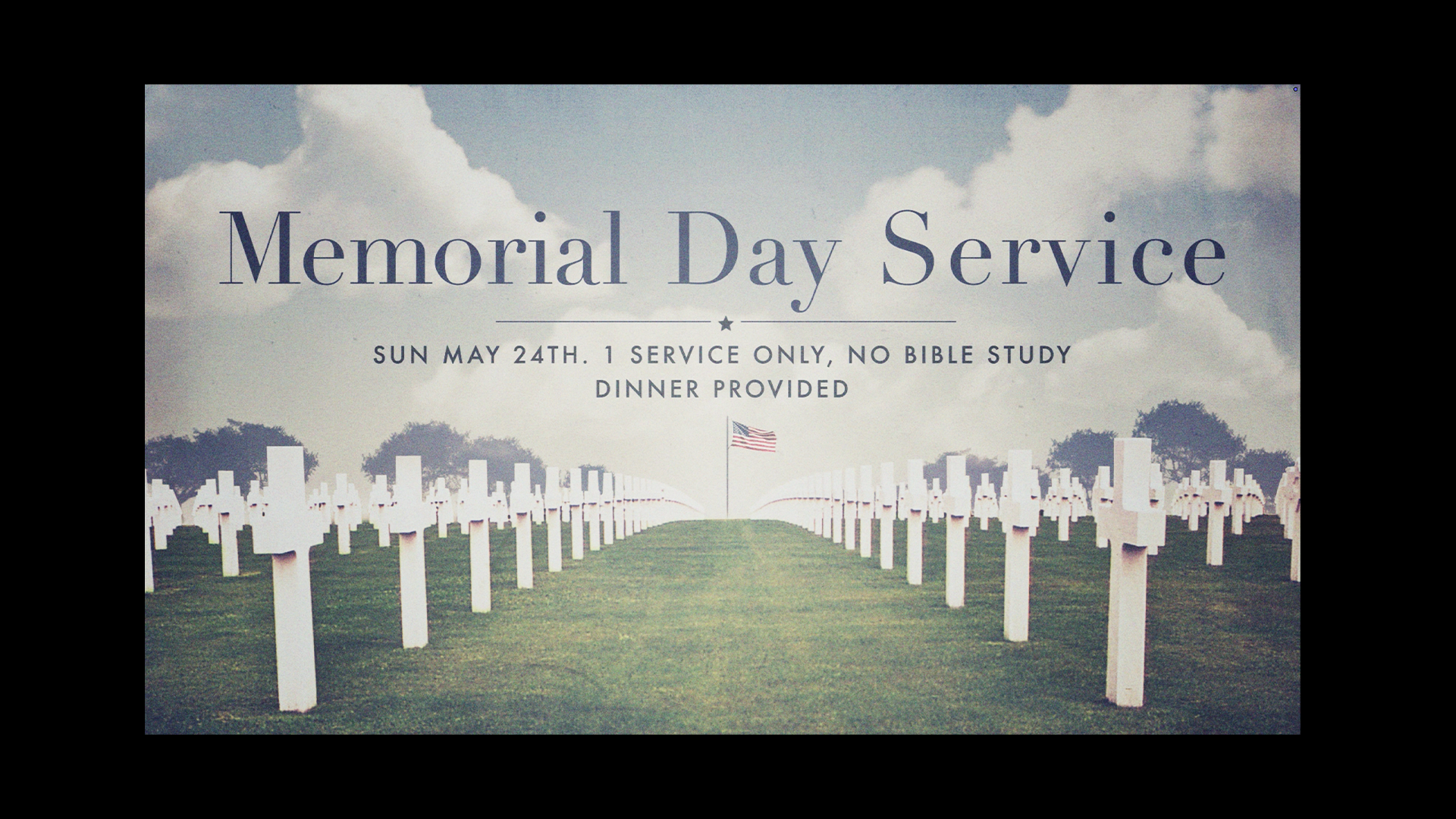 Memorial Day Service 