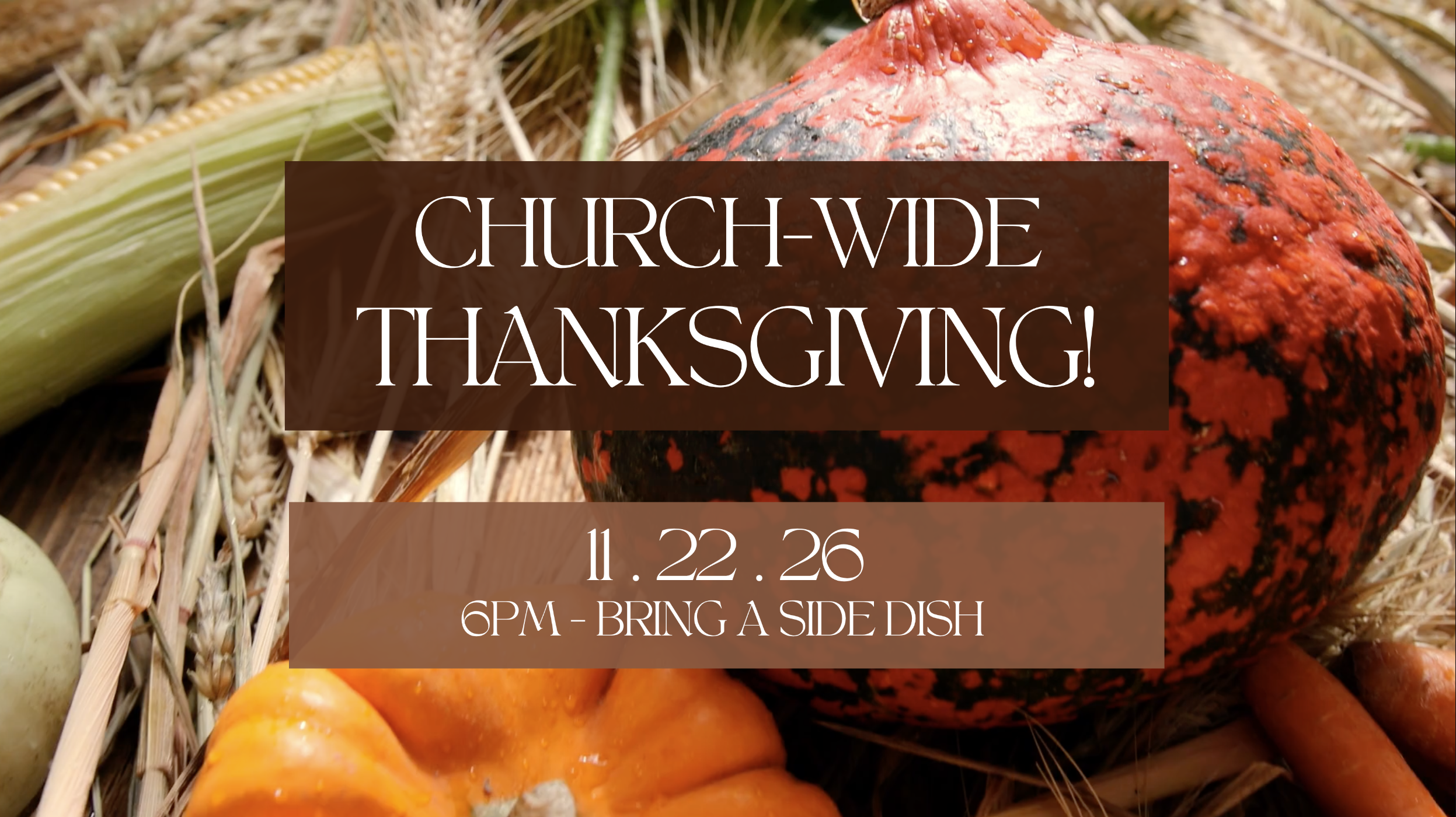 Church-Wide Thanksgiving