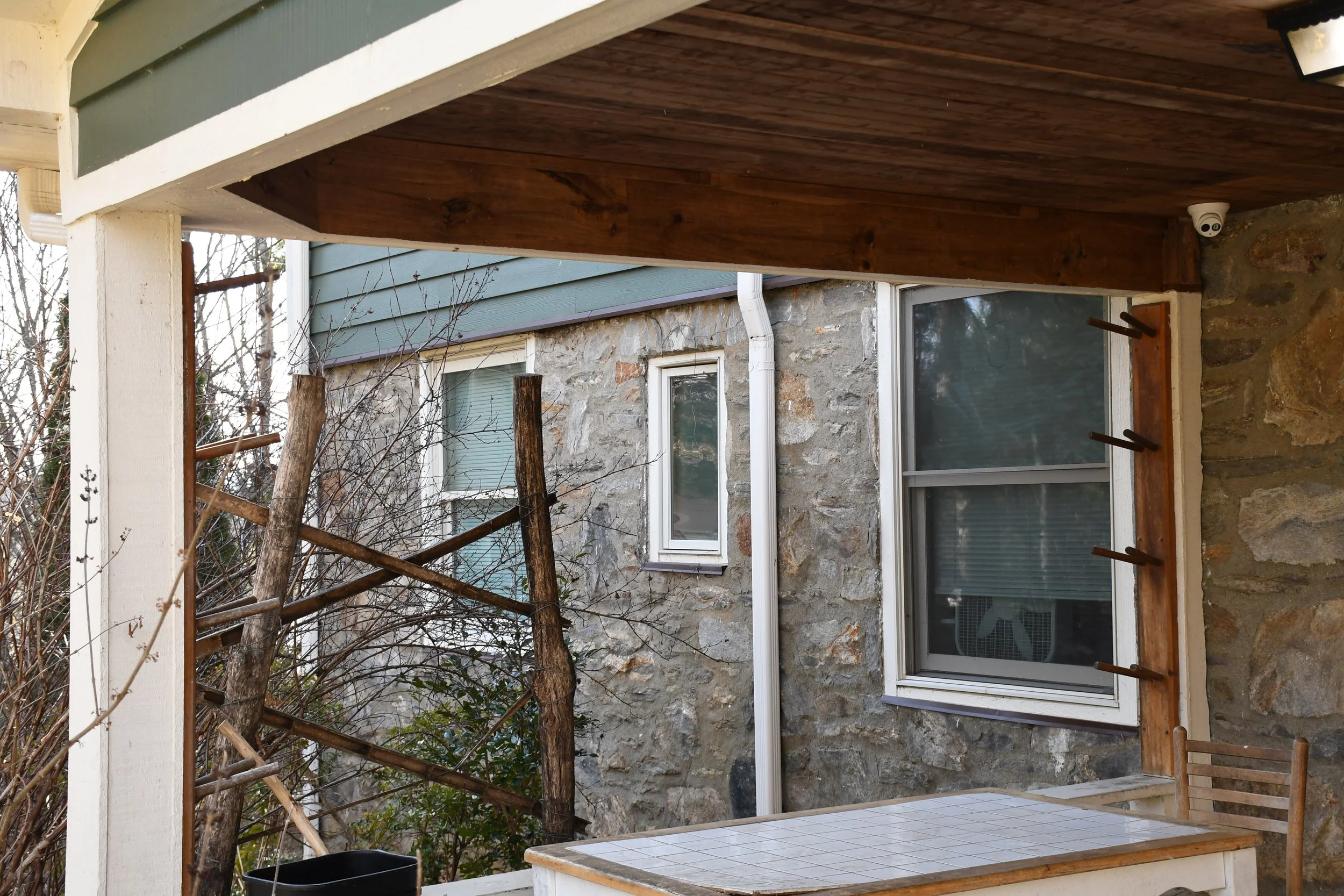  Looking South from the Stephenson Dorm Porch, Warren Wilson College (WWC) campus in Swannanoa, N.C., on Feb 22, 2026. (Echo News/Richmond Joyce) 
