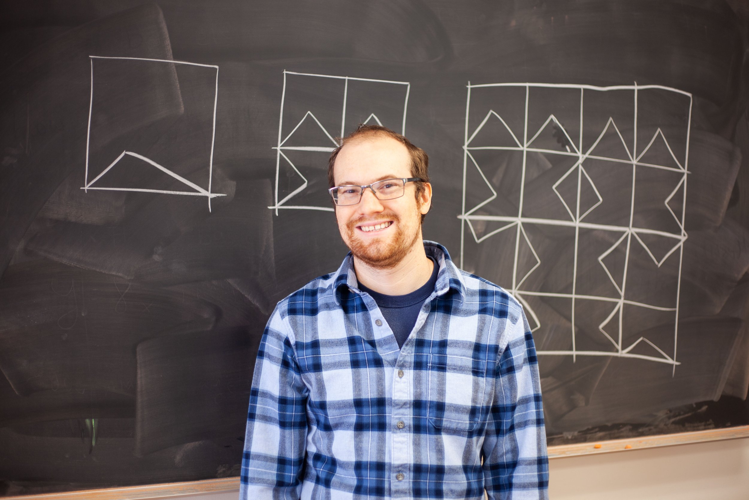 Christopher Potvin Is In Math For The Long Haul