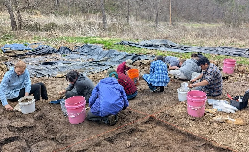  Students working in units at Boyd Cabin in Sandy Mush, Buncombe County NC on Mar. 11, 2026. (Echo News/Scotti Norman) 