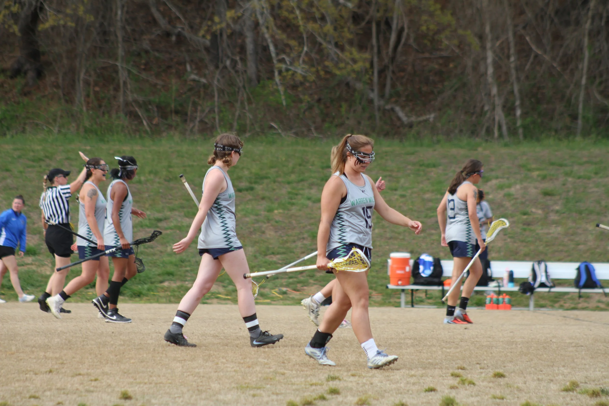  The Warren Wilson College (WWC) women’s lacrosse team plays against rival Brevard College in Swannanoa, N.C. on April 1, 2026. (Echo/Vivian Bryan) 