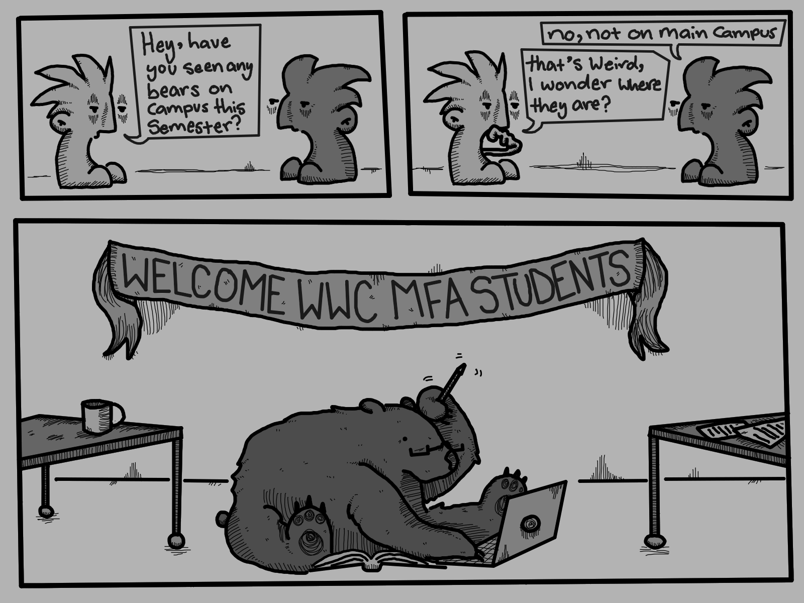 Working Hard or Bearly Working