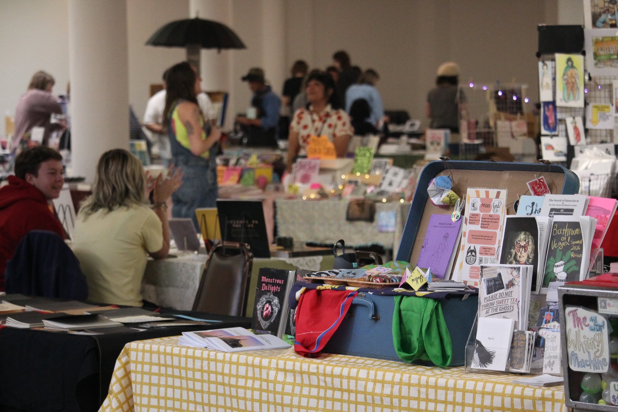  The Asheville Zine Fest Expo Hall, Asheville, N.C., Saturday Sept. 26, 2026. (Echo News/Wyatt Layton) 