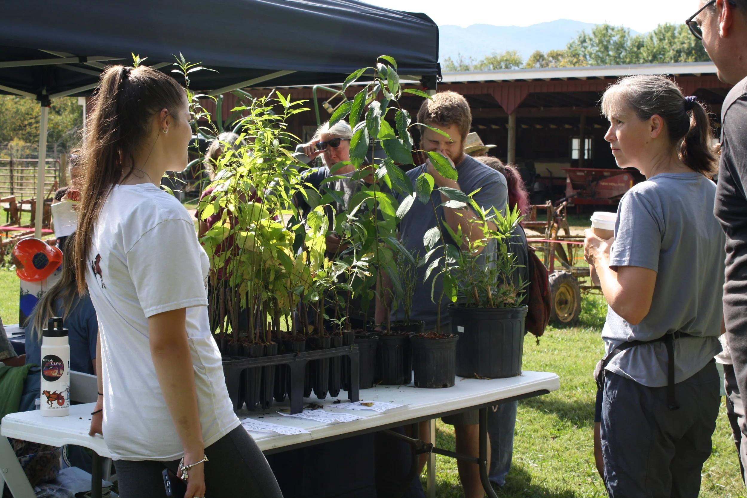  The Swannanoa River Stewards Crew table during Fall Fest at Warren Wilson College on Oct, 3 2026. Swannanoa, N.C. (Echo/Emma Taylor McCallum) 