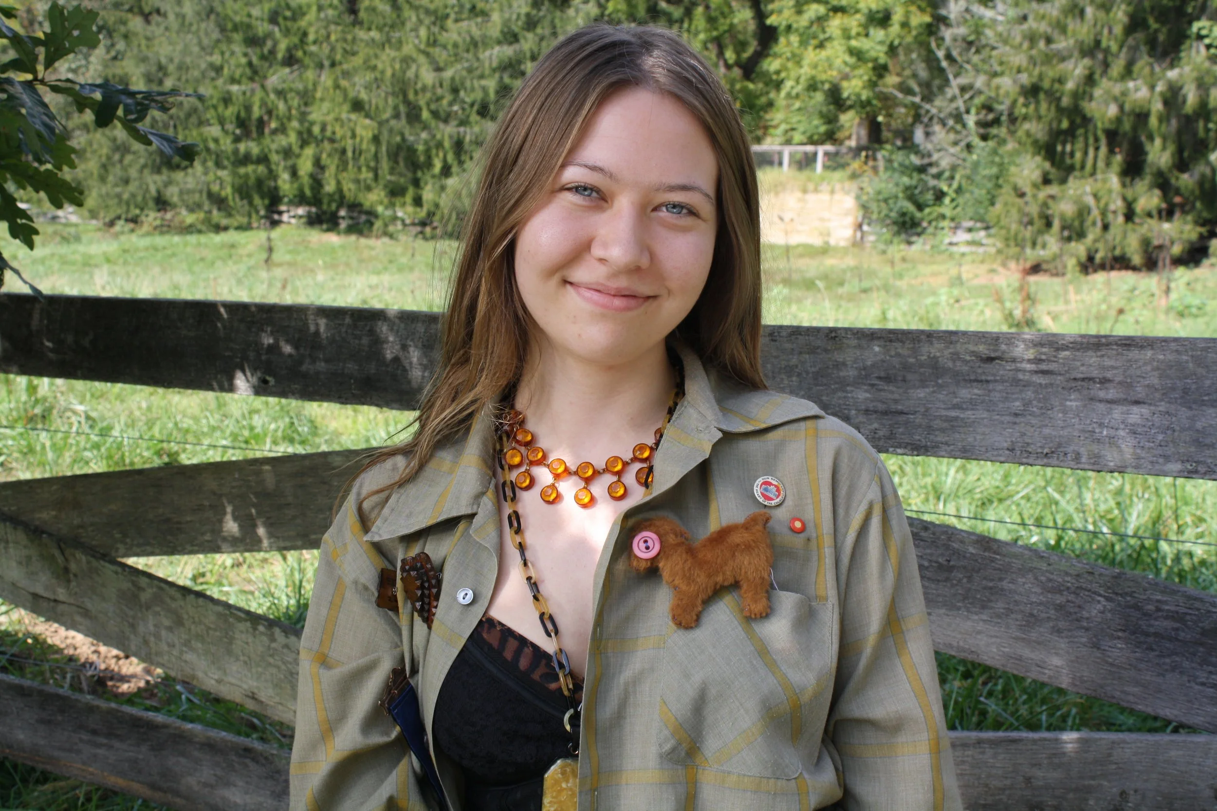  Iris Isadora selling her art during Fall Fest at Warren Wilson College on Oct, 3 2026. Swannanoa, N.C. (Echo/Emma Taylor McCallum) 