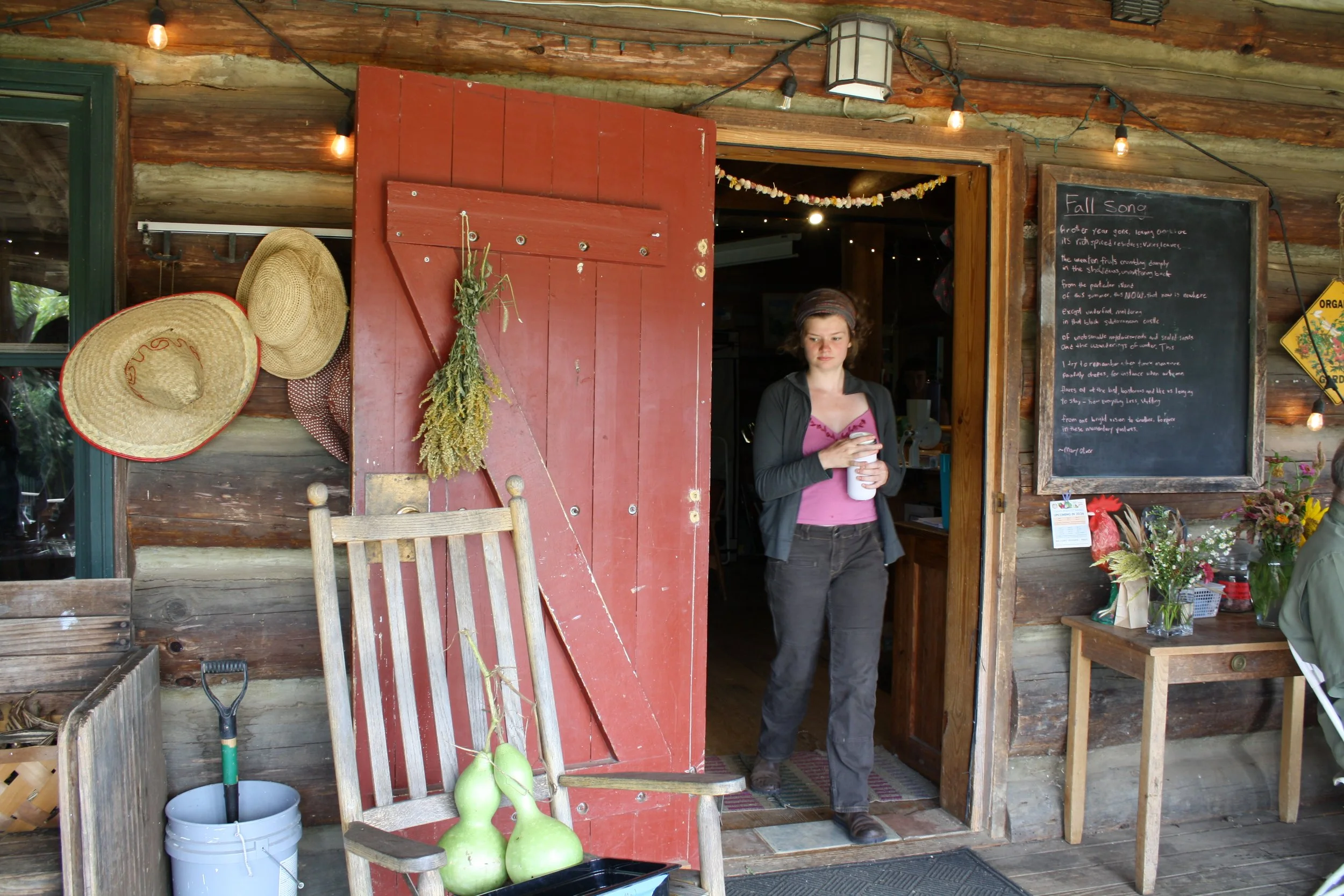  The garden cabin during Warren Wilson College’s Fall Fest on Oct. 3, 2026 in Swannanoa, N.C. (Echo/Emma Taylor McCallum) 