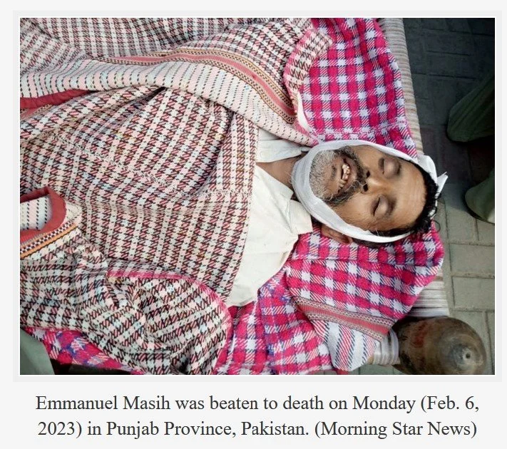 Pakistan: Christian Farm Laborer Beaten to Death