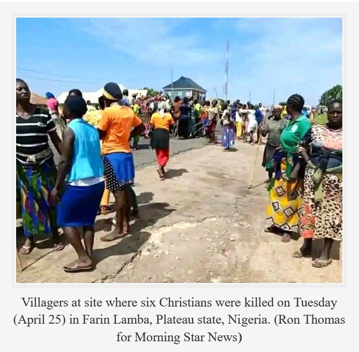 Nigeria: 18 Christians Killed and Pastor Wounded in Plateau State&nbsp;