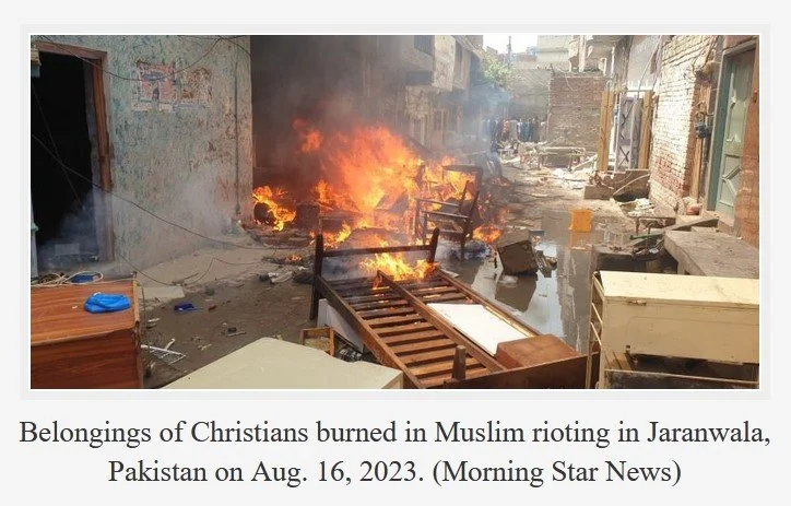 Pakistan: Blasphemy Accusation Sparks Mass Attack on Christians&nbsp;
