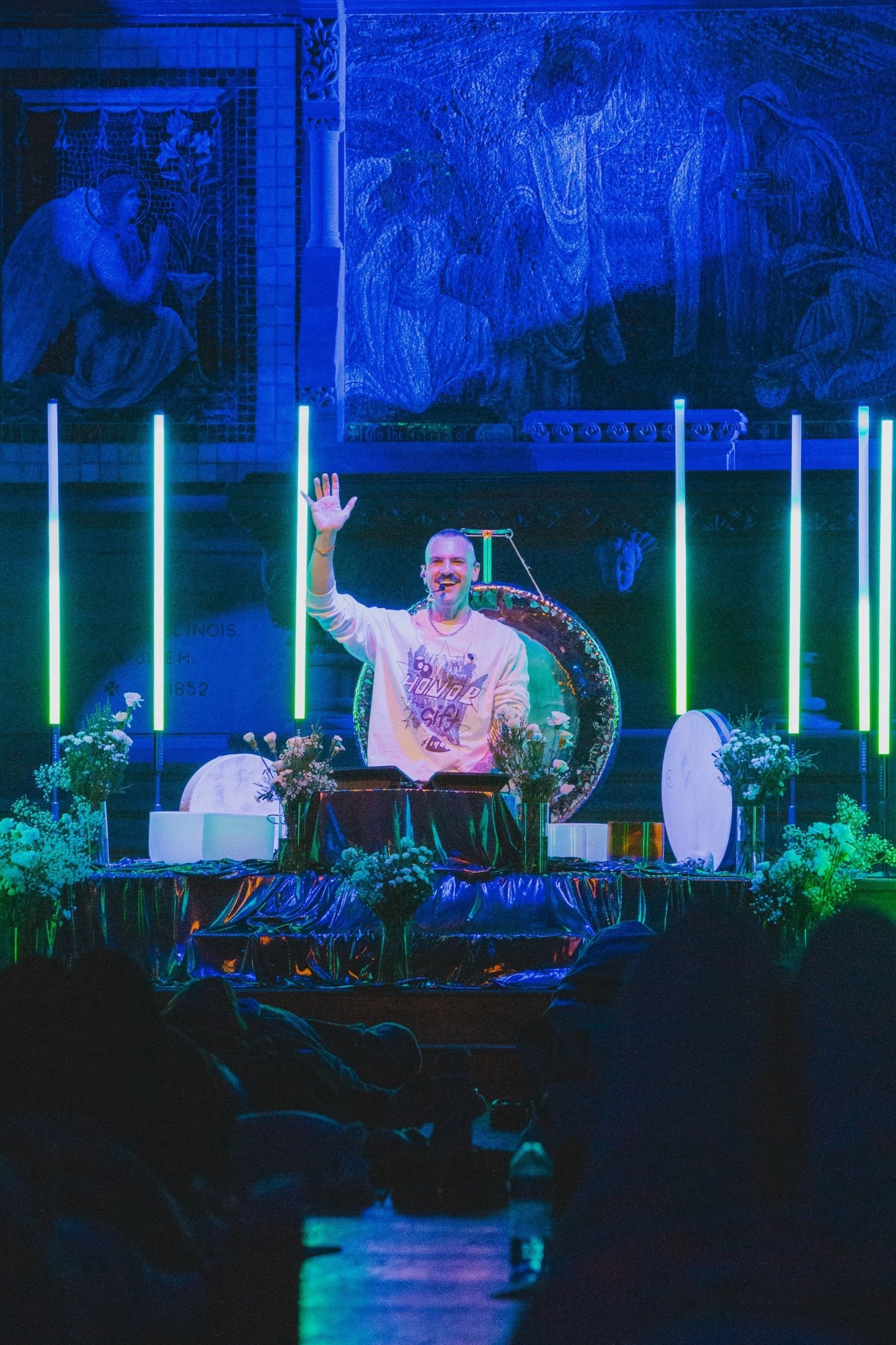 Davin Youngs Sound Healing experience at Epiphany Center for the Arts.