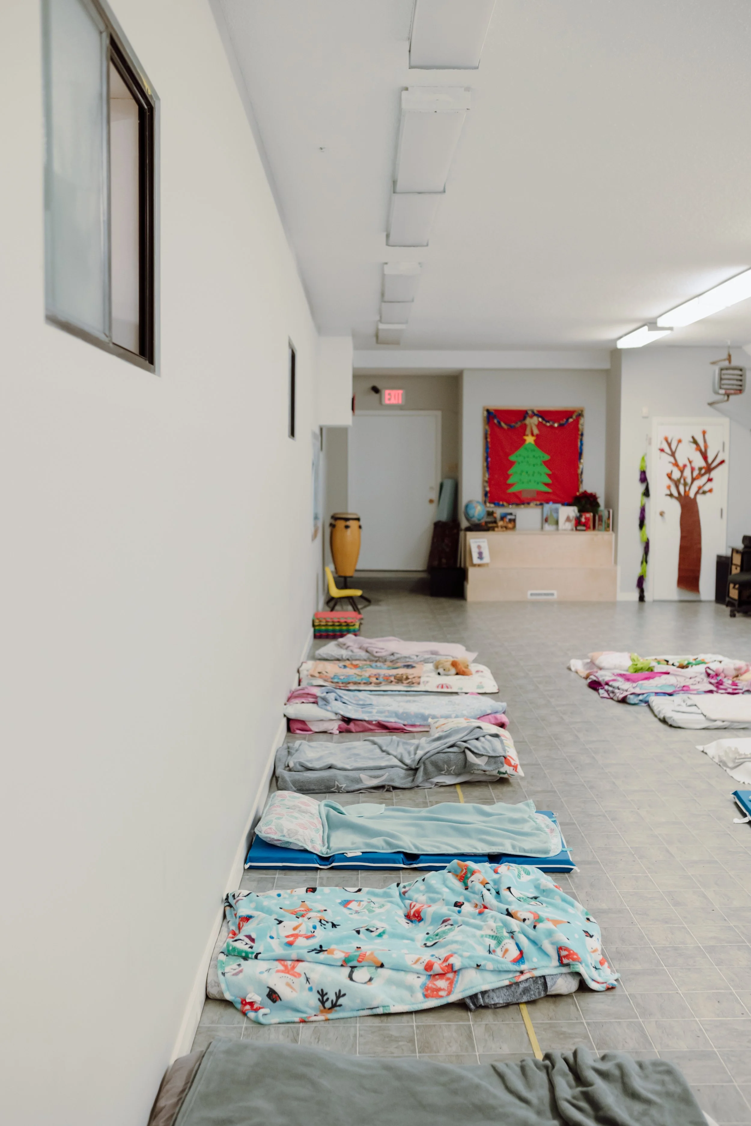 Nap Room / Kids Church "Gym" Before