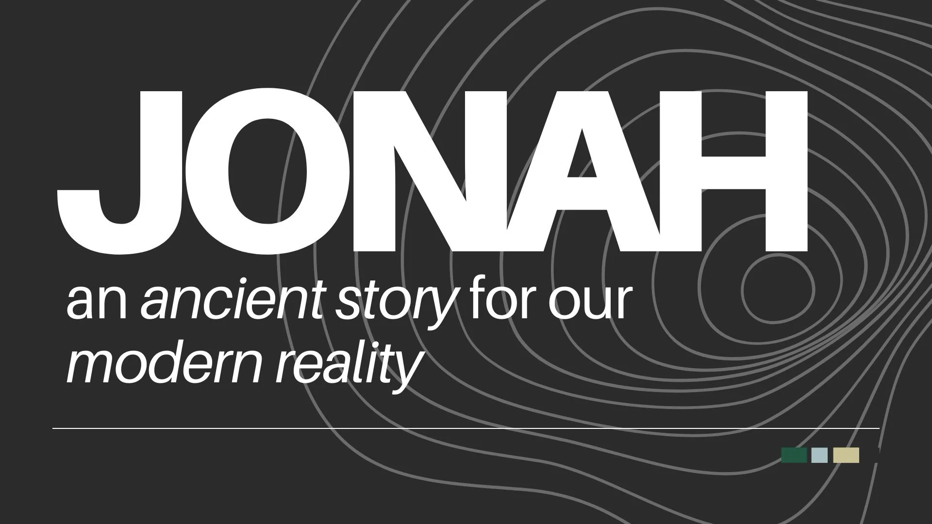 Sermon series on the book of Jonah from Burnaby BC
