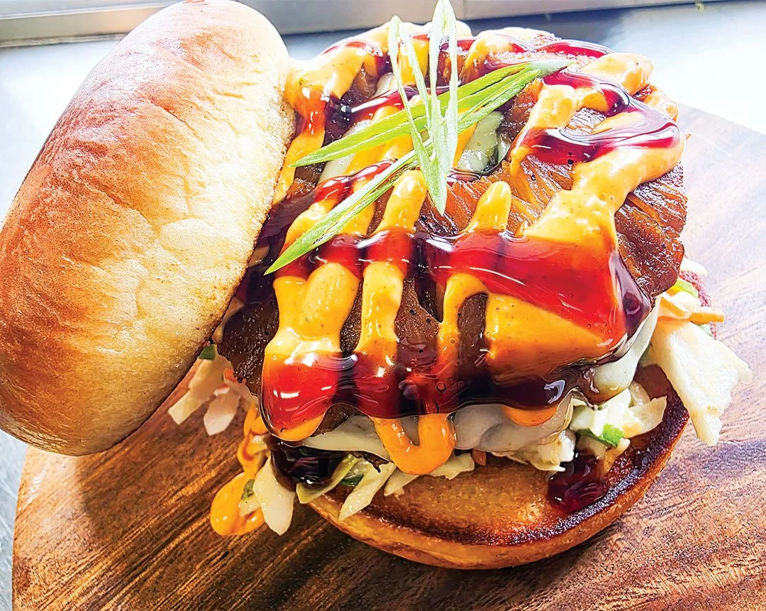 Summer Sunset Burger @ Cap’s Food Shack