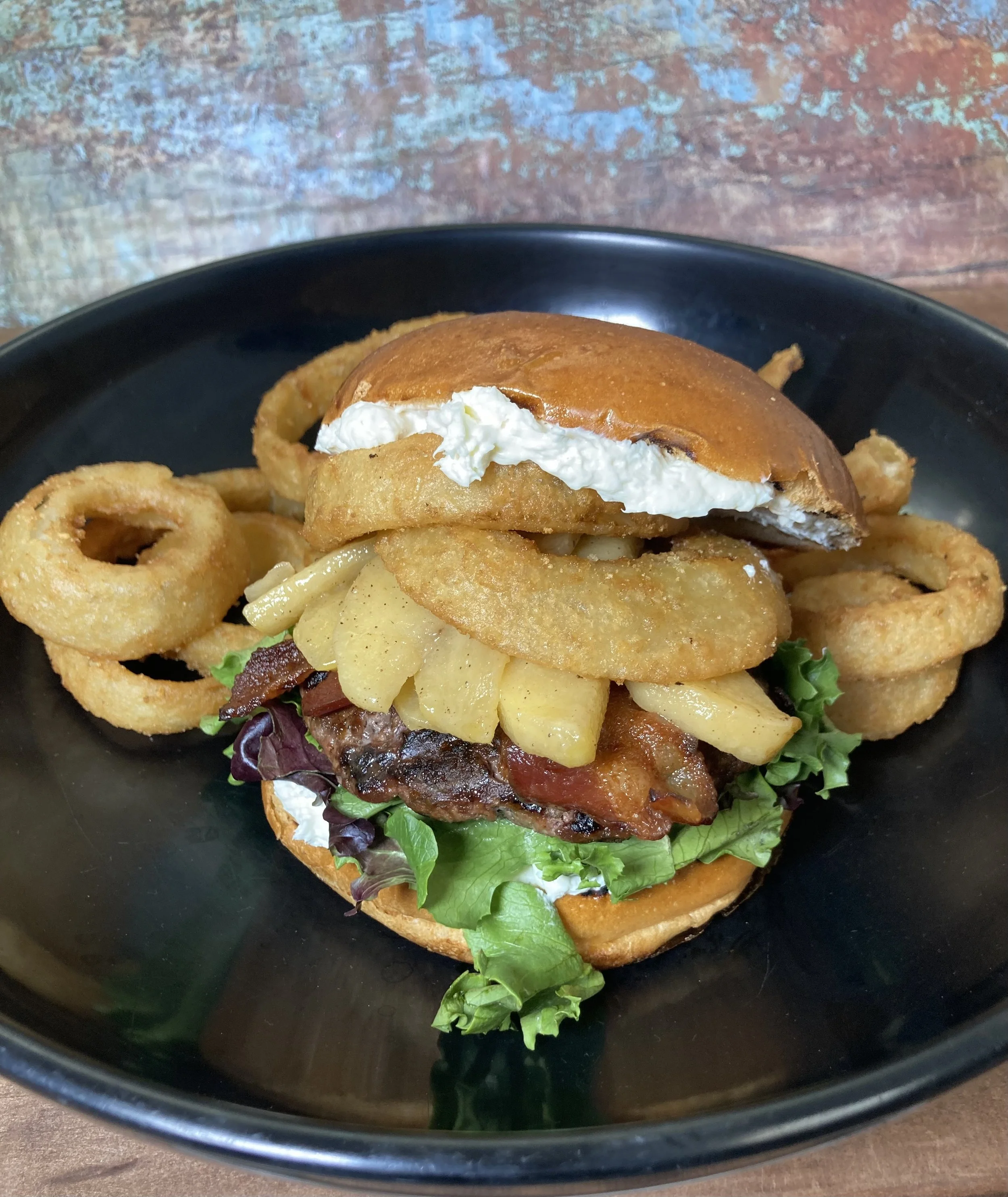 The Orchard Burger @ WildPlatter Cafe