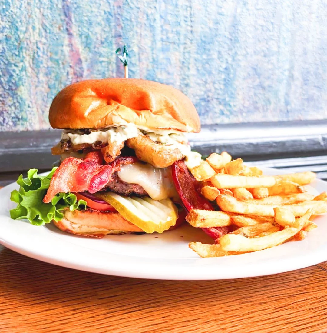 The Caliwest Burger @ Cafe Waterfront