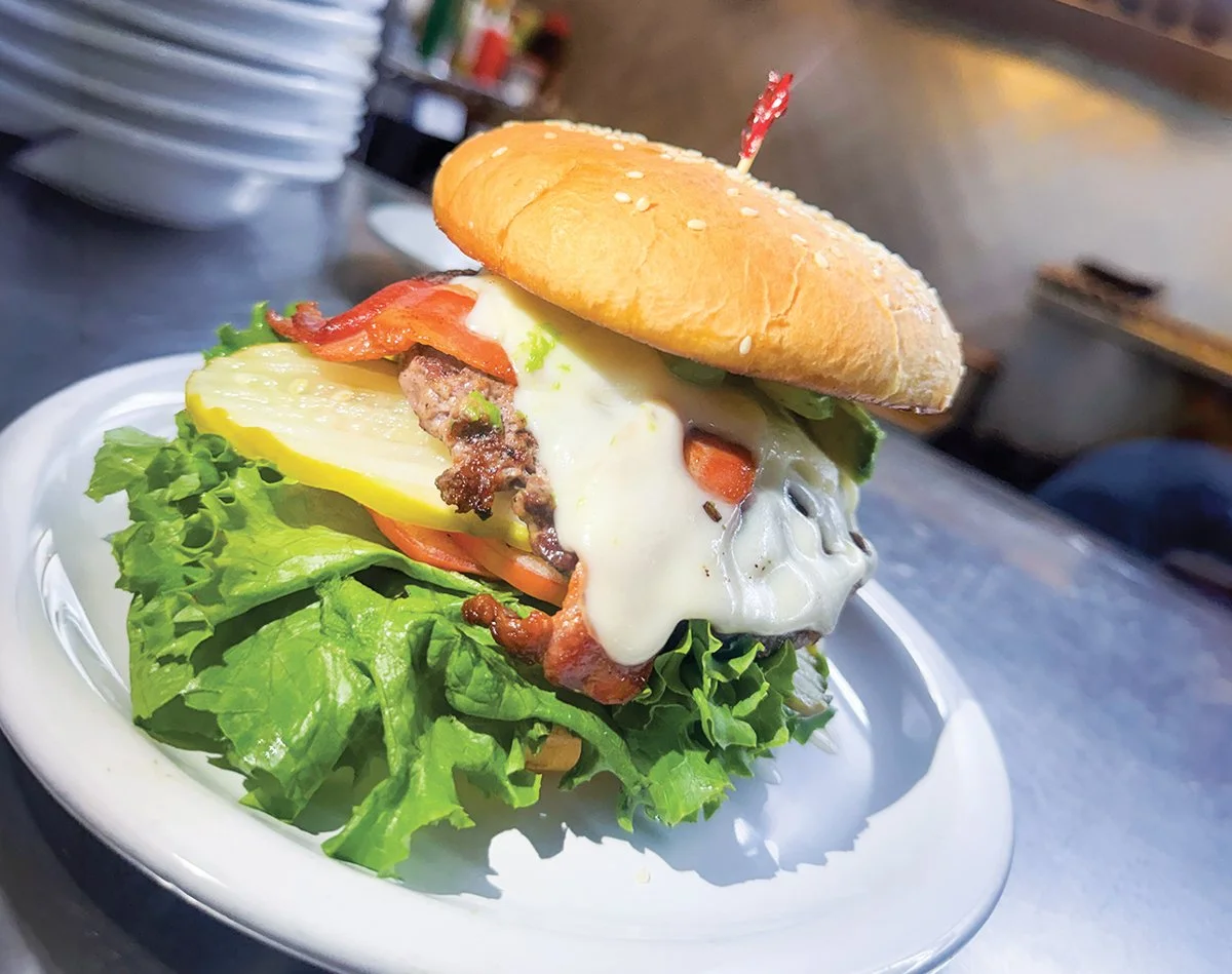 California Burger @ Pepper’s Arcata