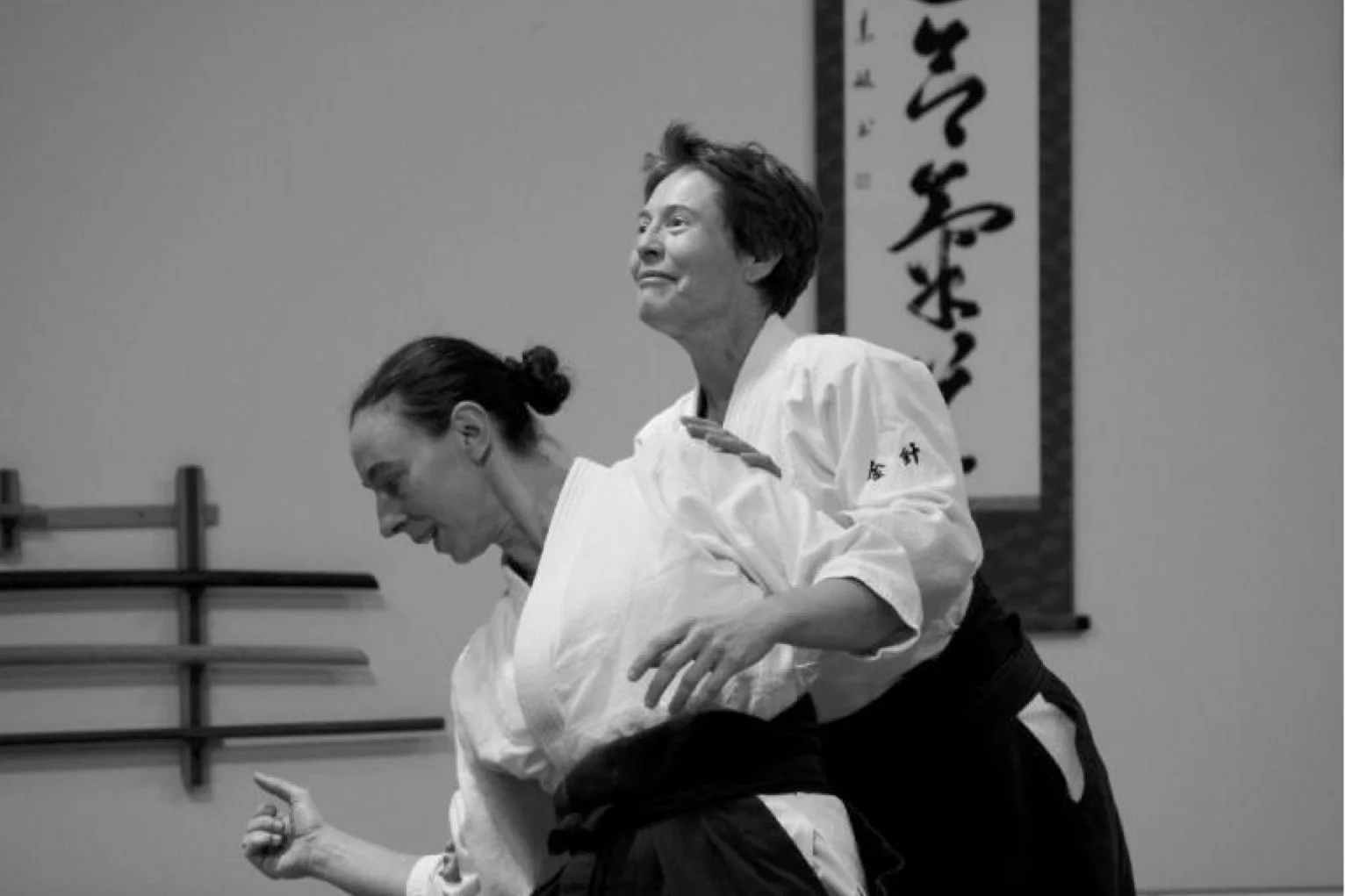 Kimberly Richardson, 7th Dan at Burwell Aikido Club