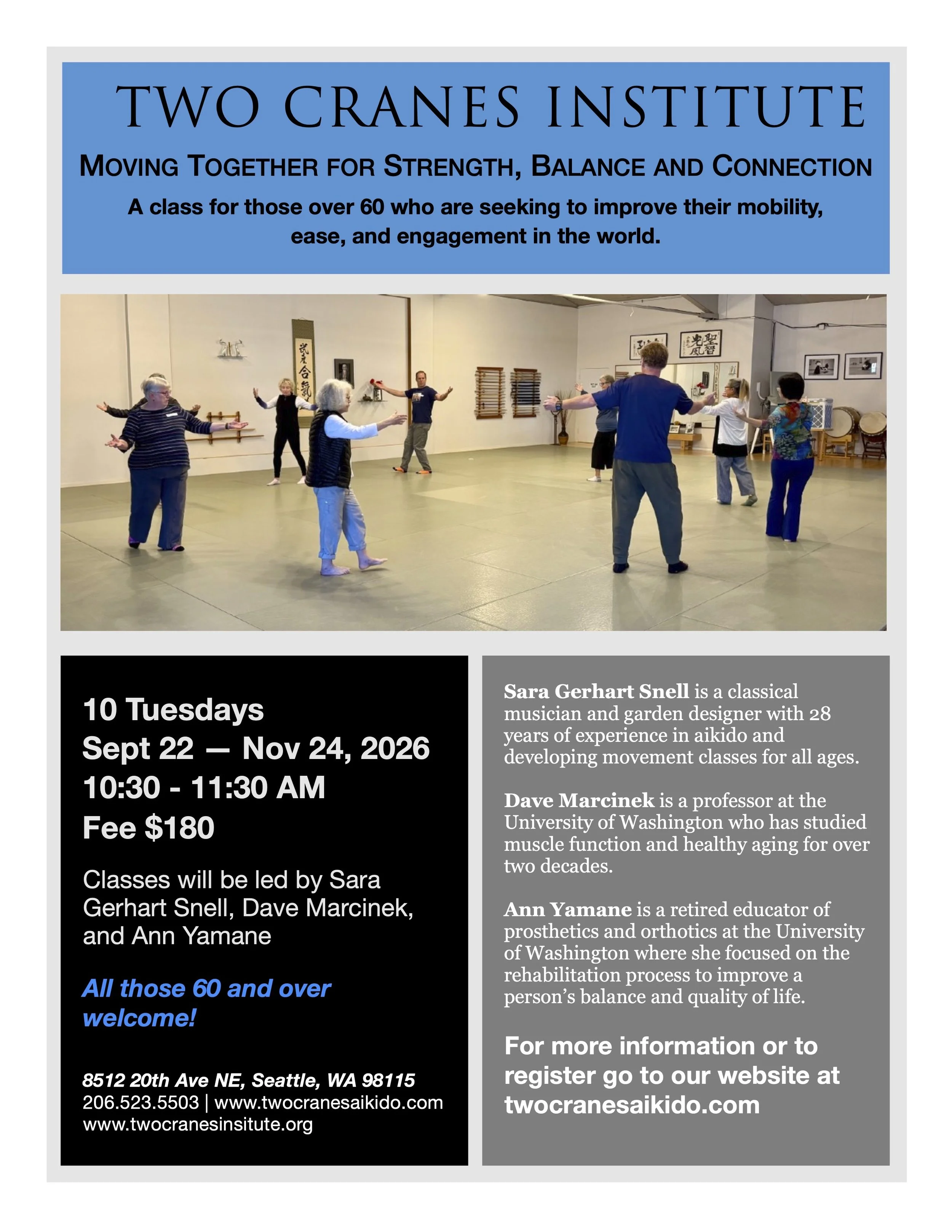 Moving Together for Strength, Balance and Connection