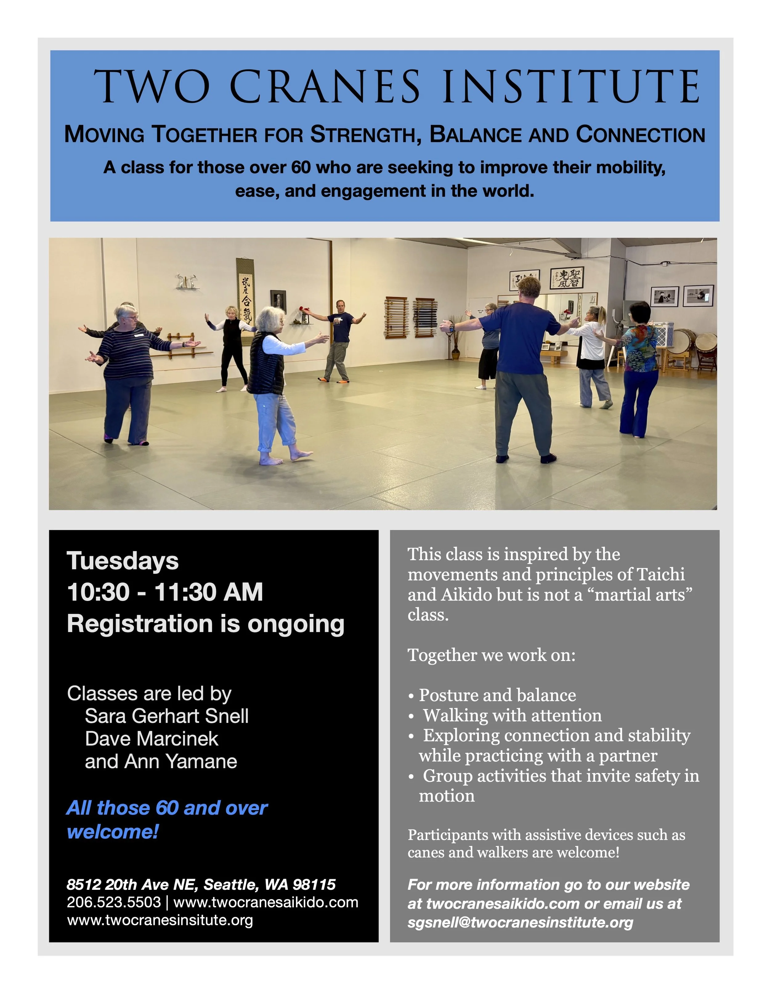 Moving Together for Strength, Balance and Connection