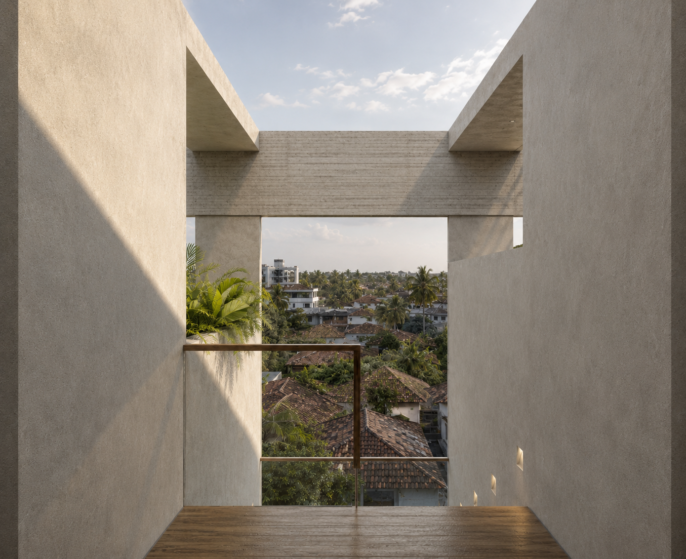 Berawa Bali Apartments - Top of Stair.png