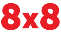 8X8