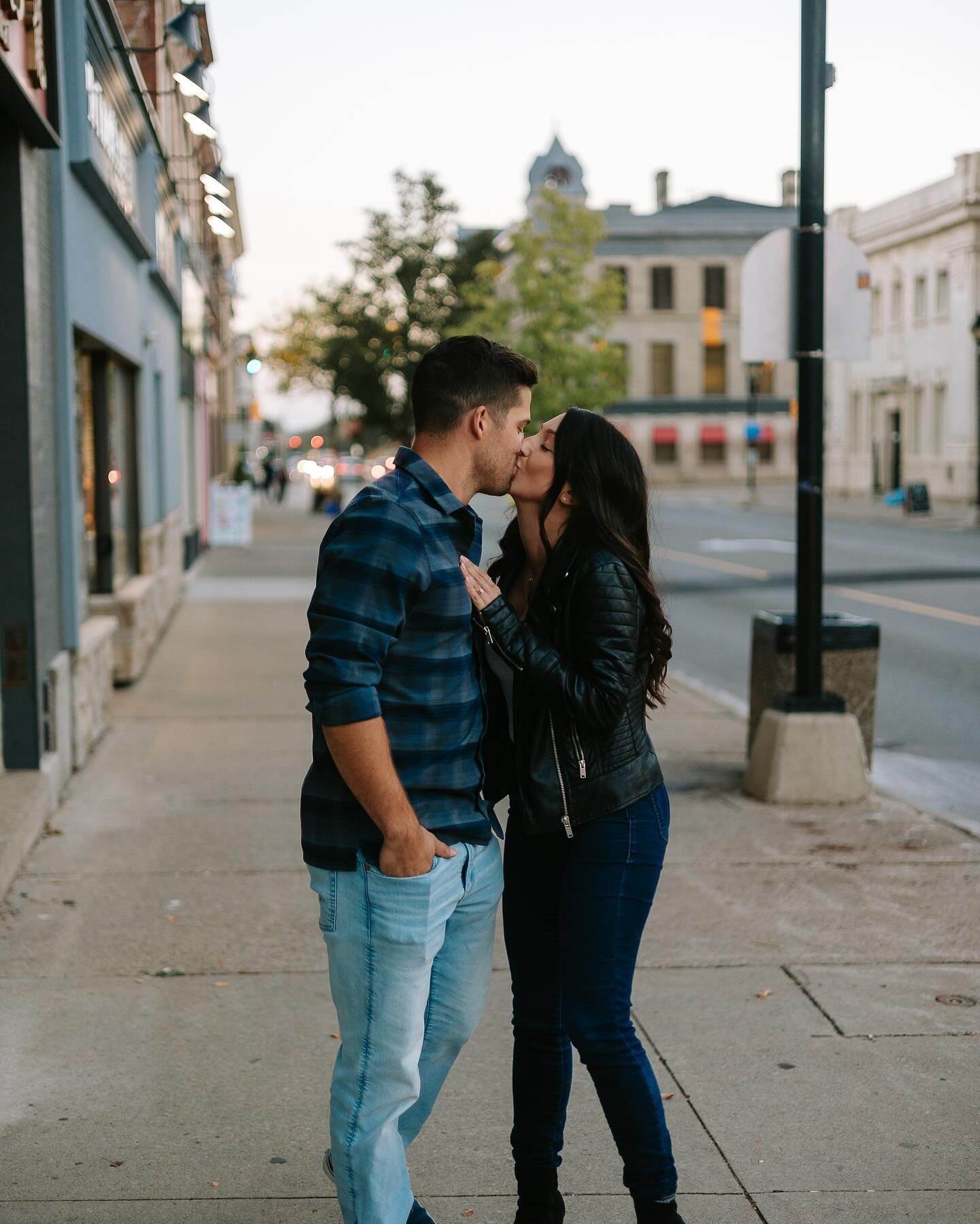 it&rsquo;s been a while since we posted an engagement session but look at these two cuties!! L + A are the sweetest and we can&rsquo;t wait to be a part of their day next year! 🥹🤍