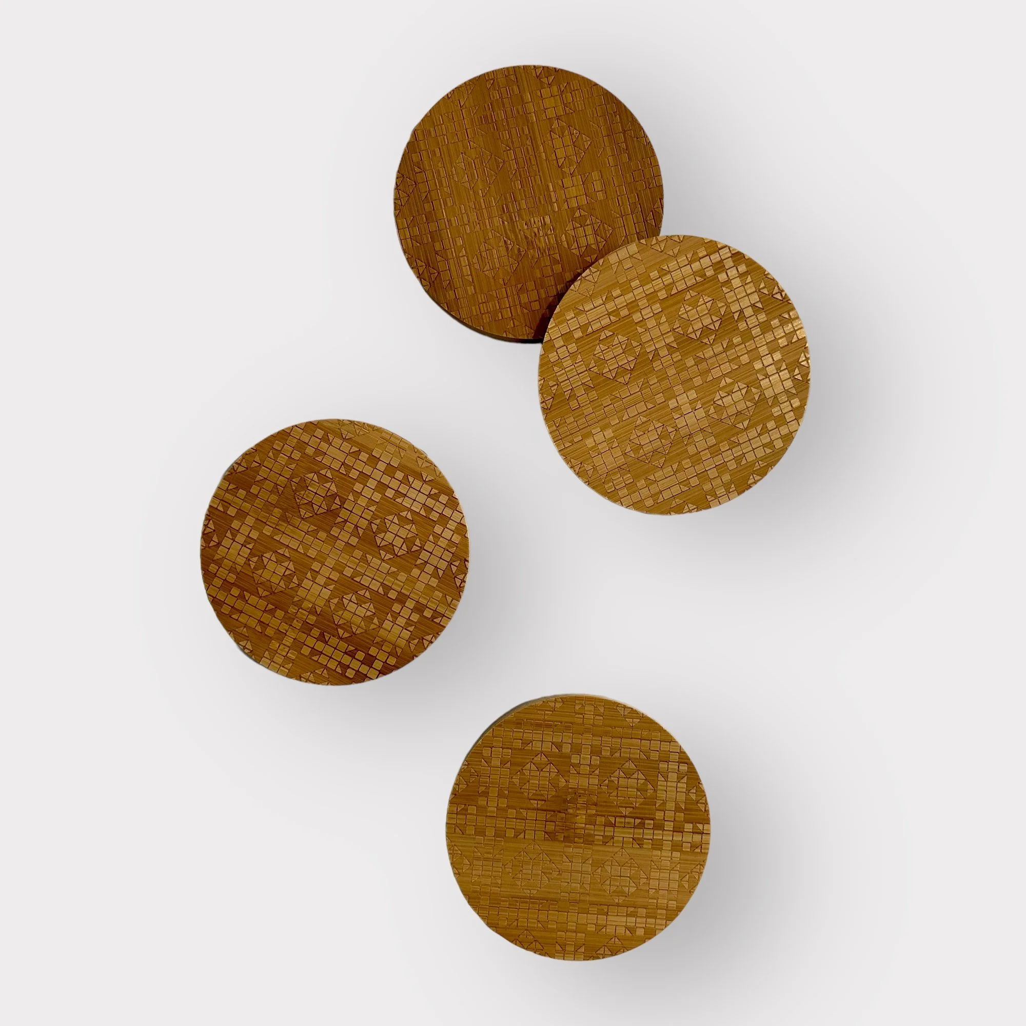 Four Clowns Coasters (Set of 4)