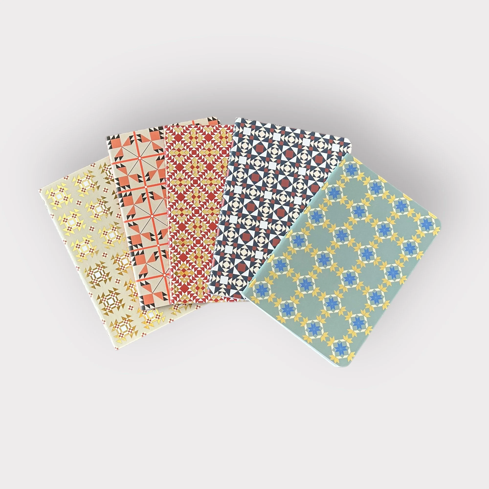 "Classic Quilts" Soft Notebook Set of 5