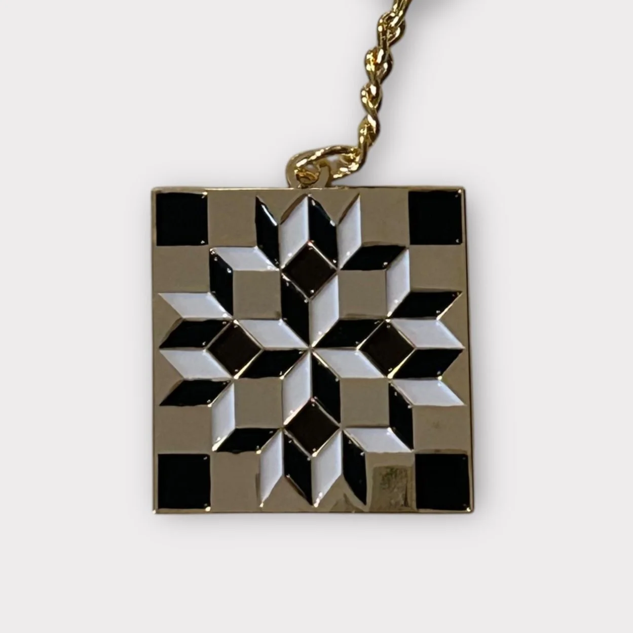 Carpenter's Wheel Keychain