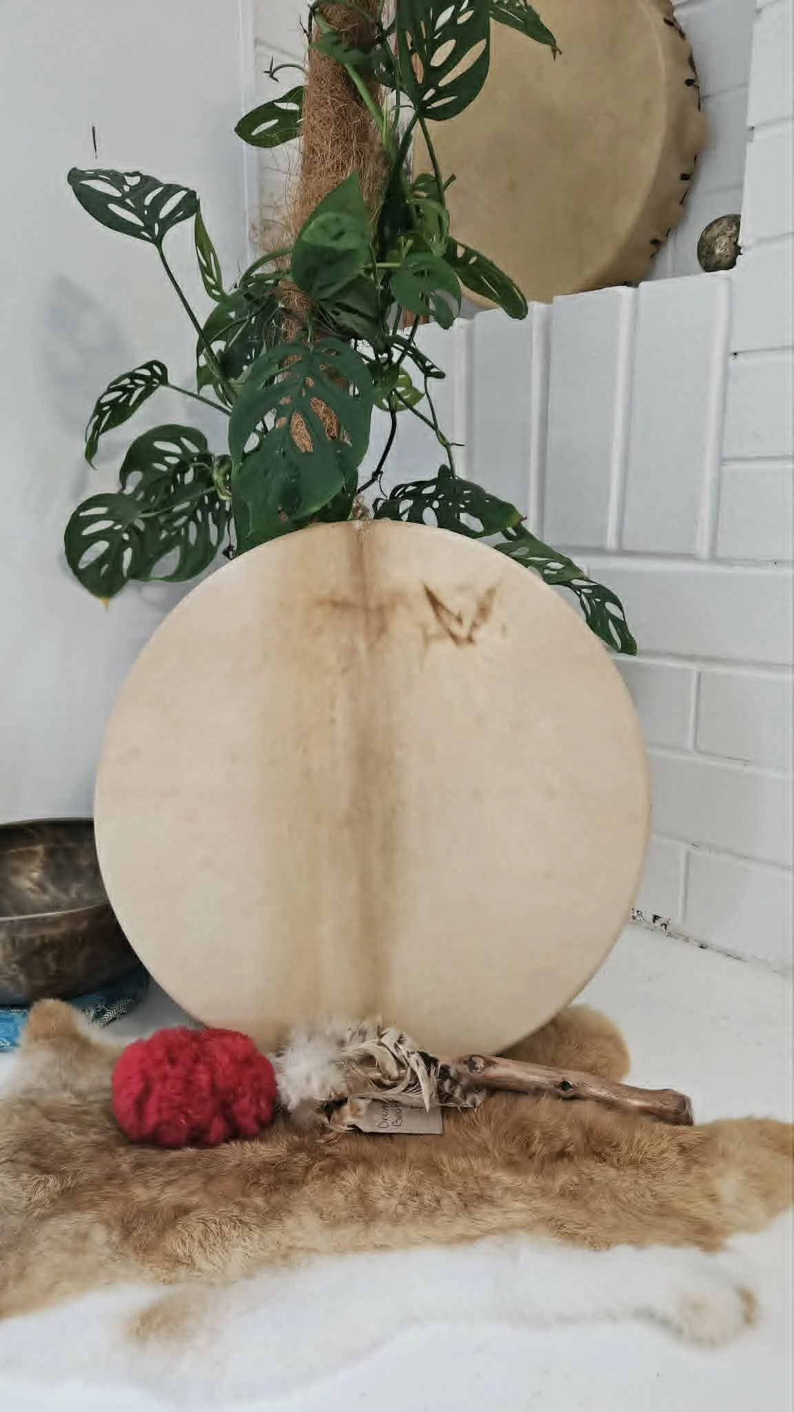 15-Inch Deer Medicine Drum