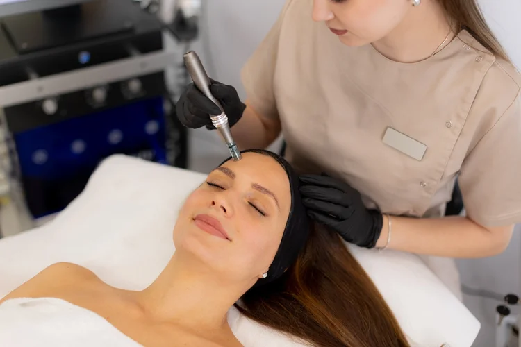 Microneedling facial treatment offered at Recoupia in Lynnwood