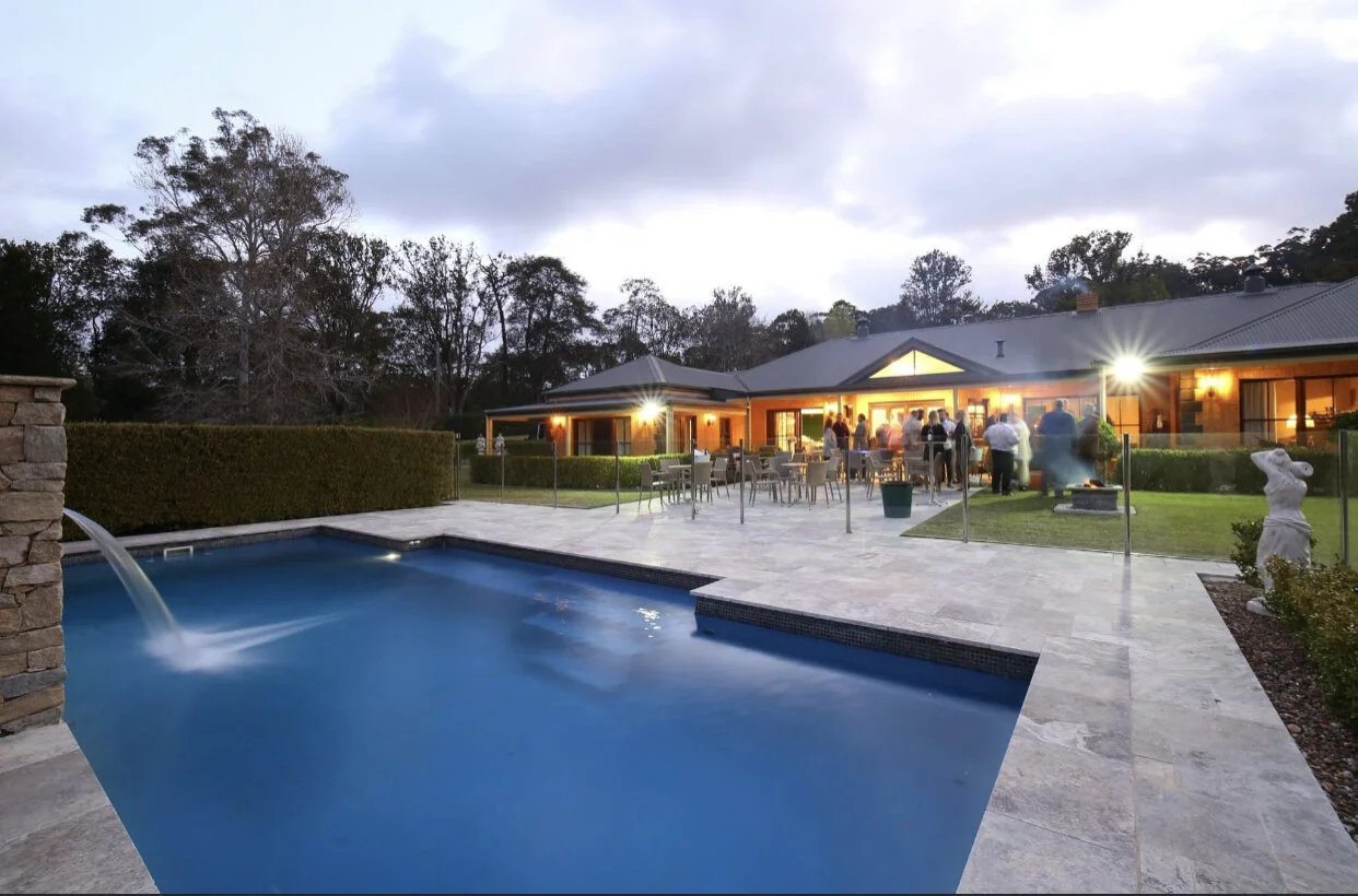 Pool side wedding venue. Wedding venue with ceremony & reception locations, Central Coast NSW
