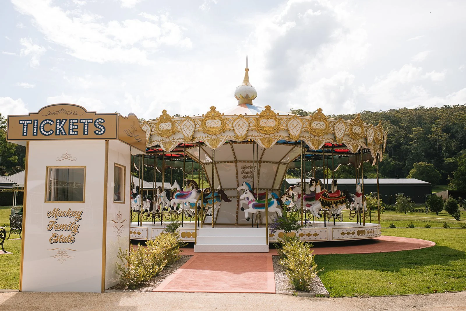 24 horse carousel, Central Coast NSW