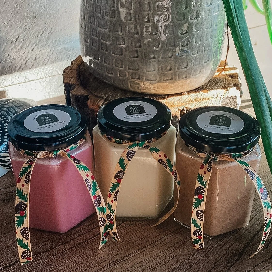 Join us at the Christmas Market in Blaine Lake tomorrow! We have 3-packs of flavoured honey (small and large size) available that include Saskatoon, Cinnamon and Regular Creamed honey! 

Small 3-packs are $30
Large 3-packs are $40

We will also have 