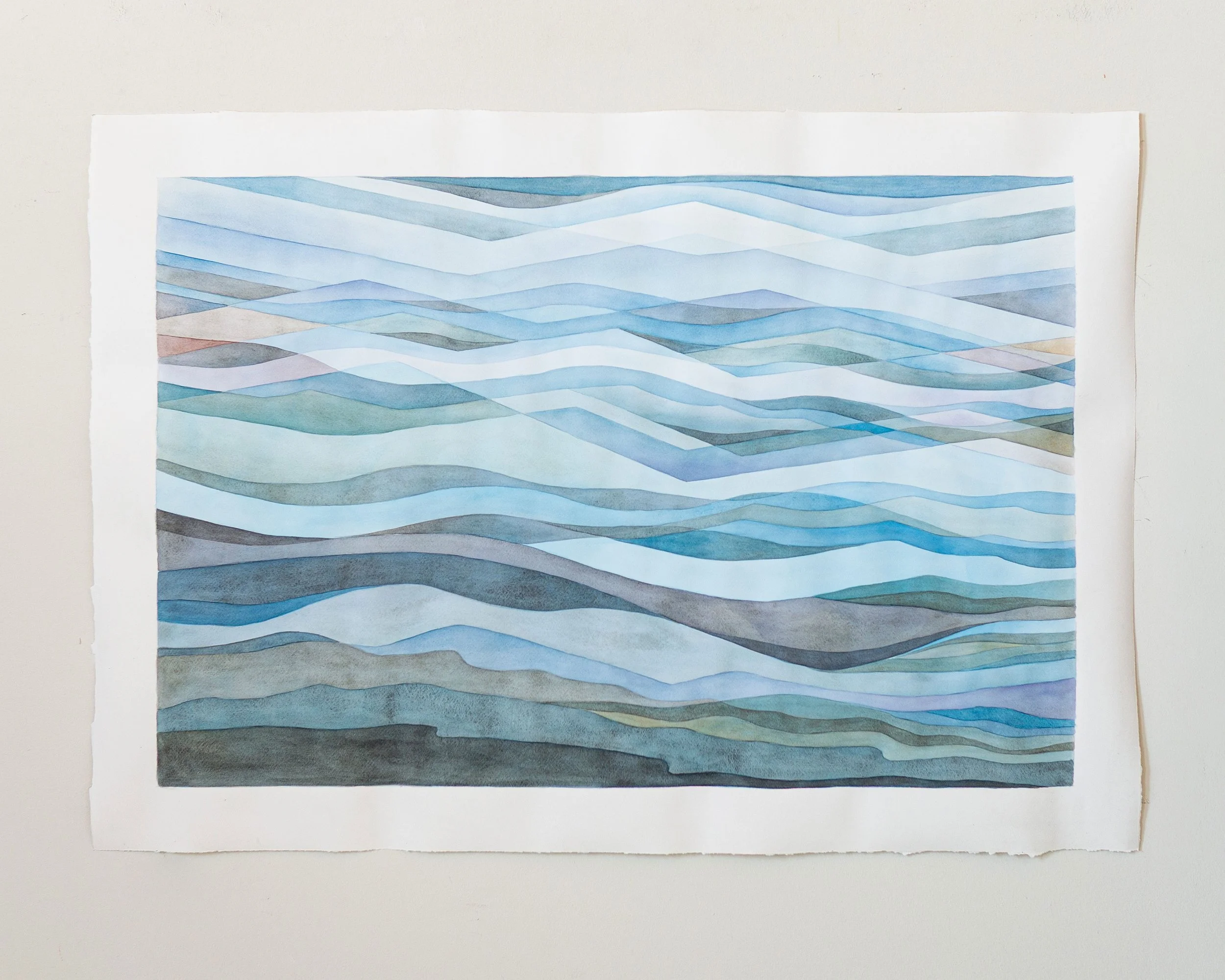 Mountains Like Water • 29" x 41"