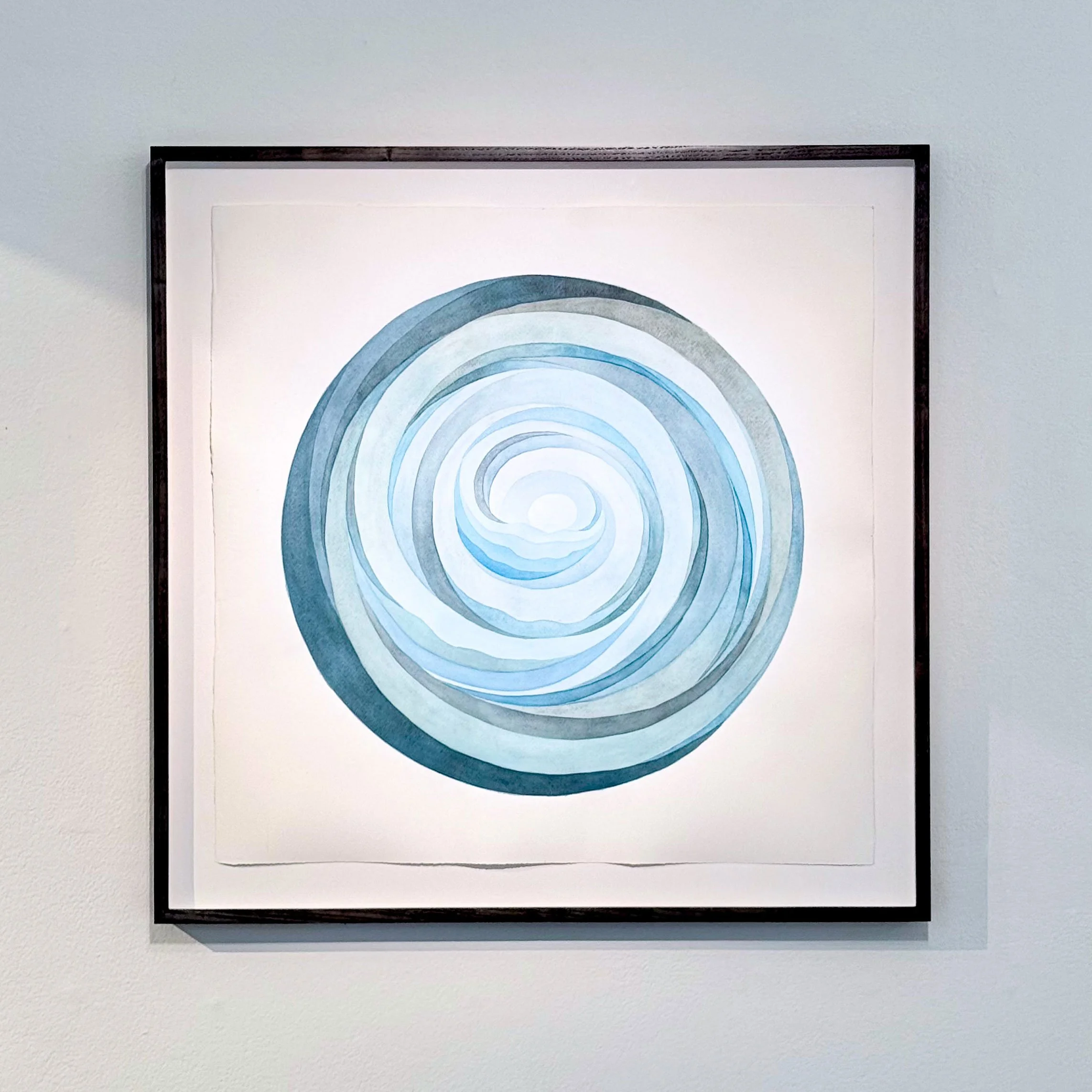 Furl • 26" x 26" framed • 2026