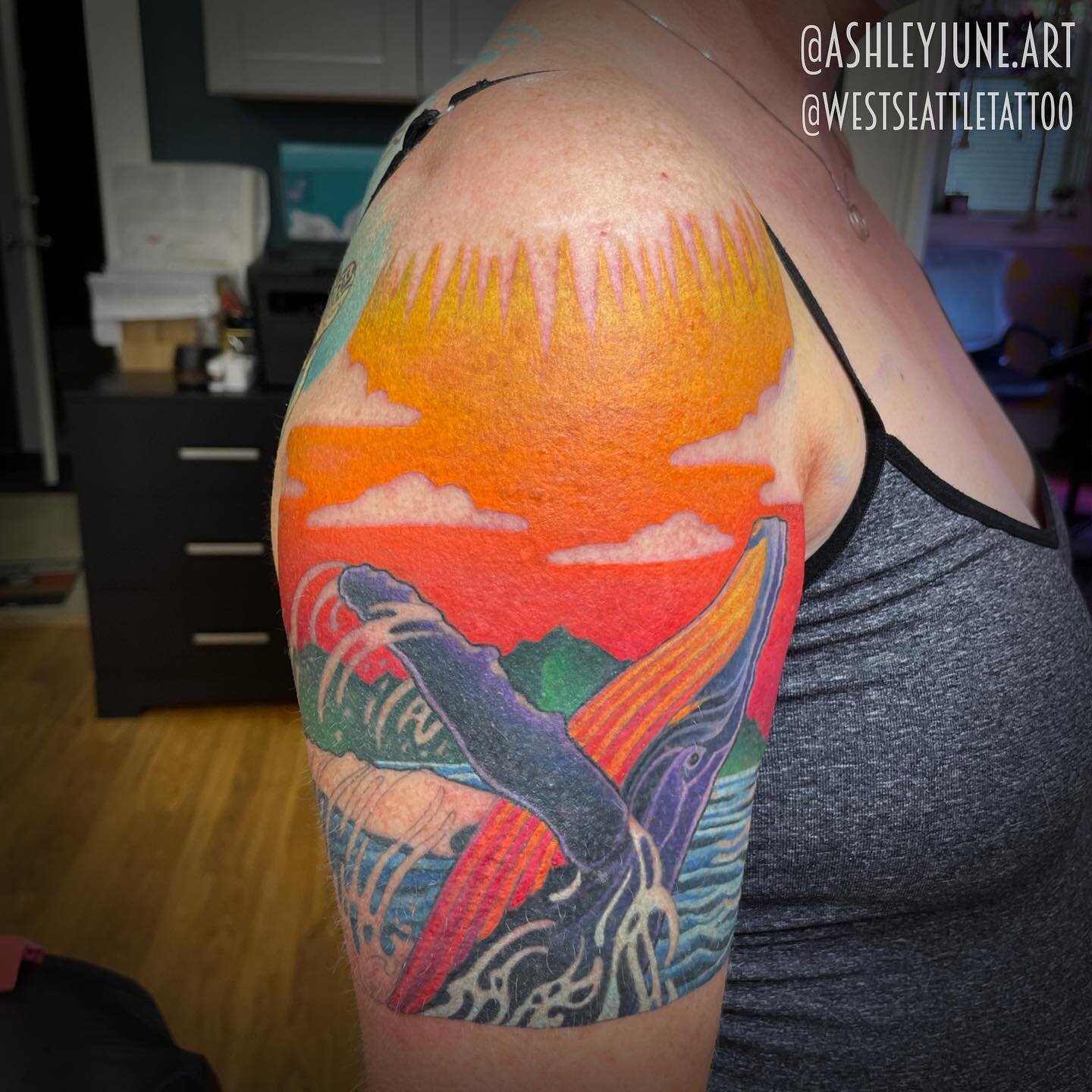 By Ash @ashleyjune.art #Wale watching at its finest! #ocean #sunset #colortattoo

𝙲𝚘𝚖𝚎 𝚏𝚘𝚛 𝚝𝚑𝚎 𝚝𝚊𝚝𝚝𝚘𝚘𝚜 - 𝚛𝚎𝚝𝚞𝚛𝚗 𝚏𝚘𝚛 𝚝𝚑𝚎 𝚎𝚡𝚙𝚎𝚛𝚒𝚎𝚗𝚌𝚎. 𝑩𝒐𝒐𝒌𝒊𝒏𝒈 &amp; 𝓘𝓷𝓺𝓾𝓲𝓻𝓲𝓮𝓼:&nbsp;&nbsp;EMAIL westseattletattoo@gma