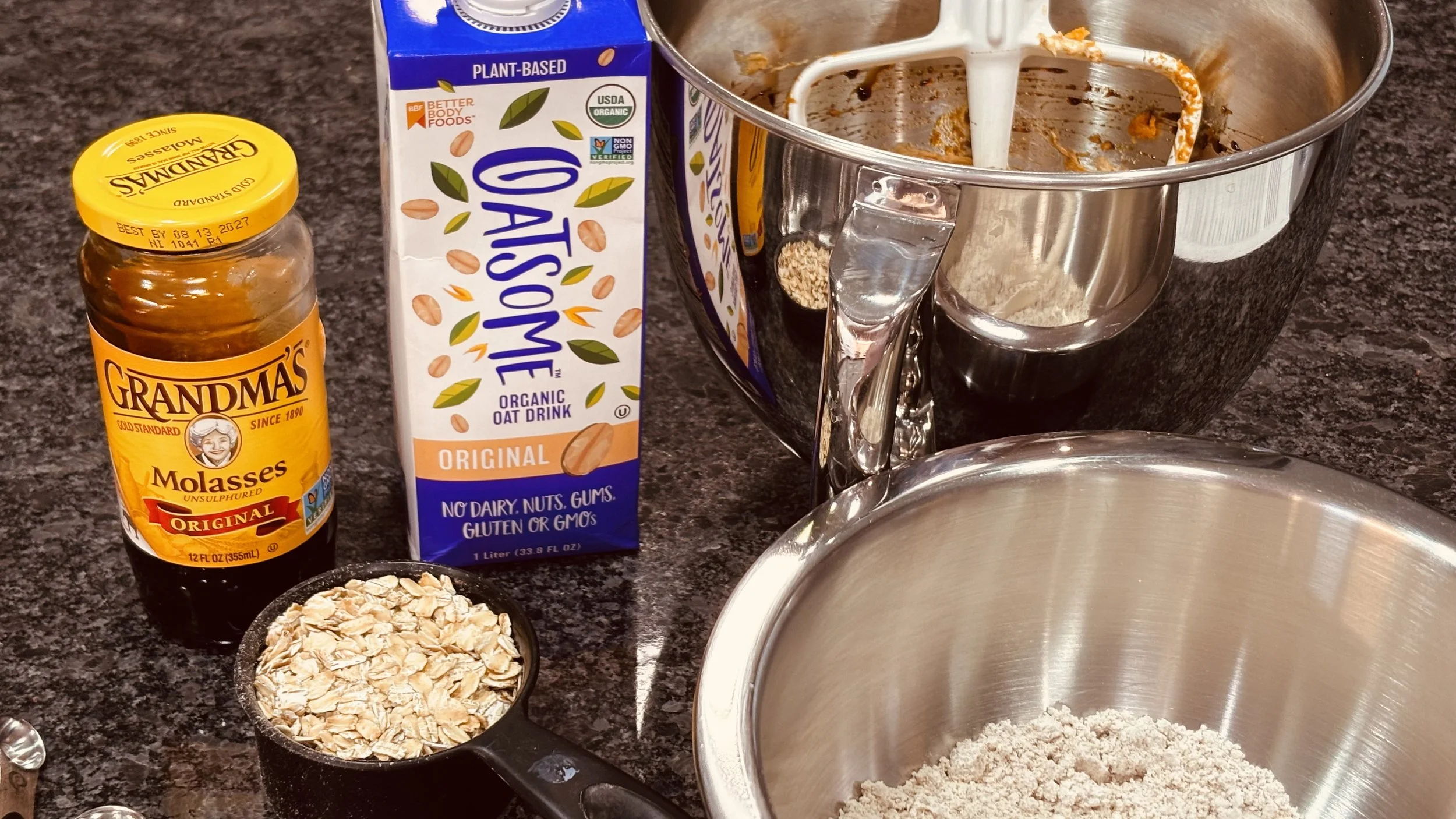 Sweet Potato Oatmeal Cookie (GF, EF, Vegan option)