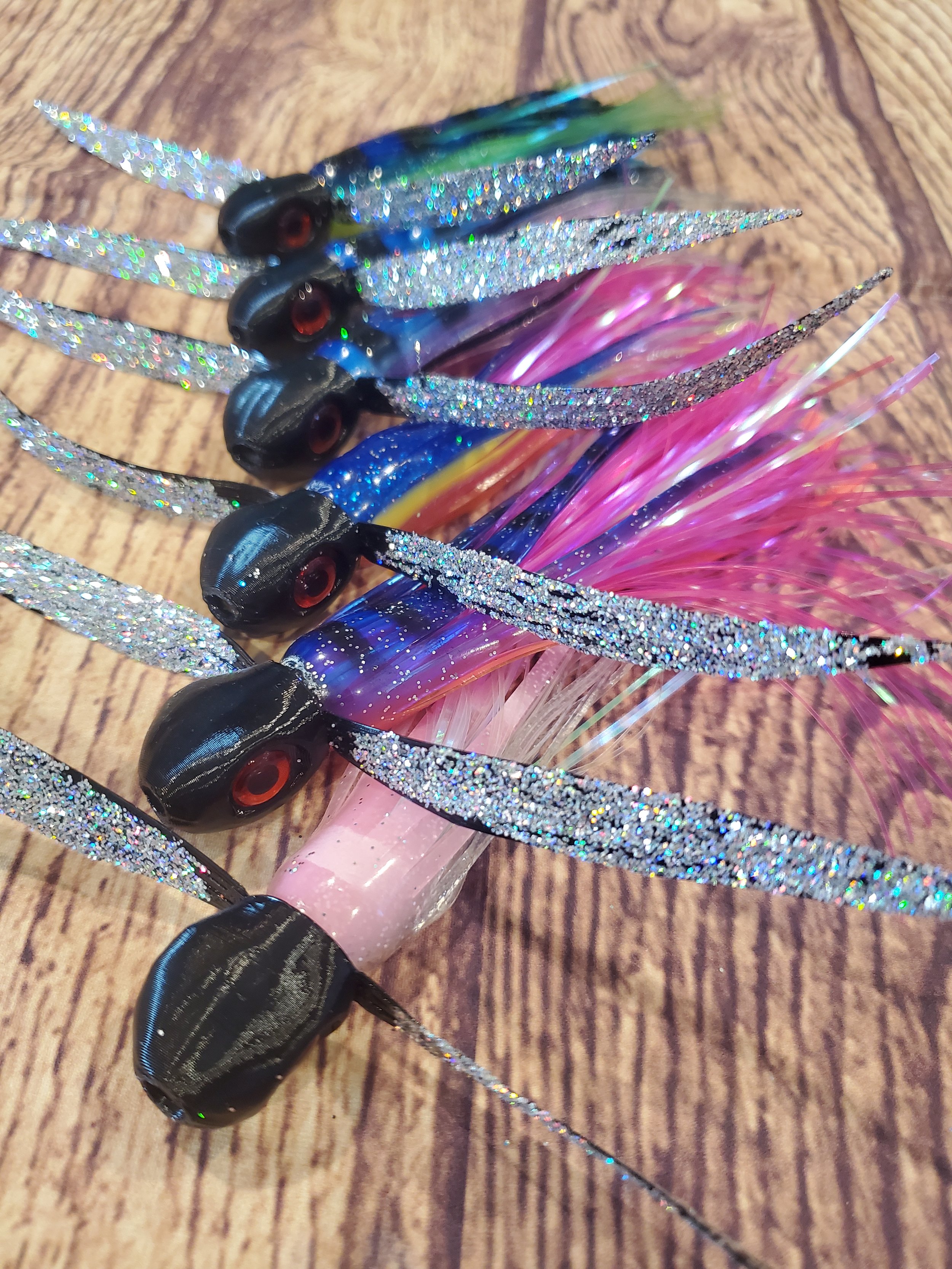 Red Eye 7.5 3oz Stainless Bullet Head Lures - Capt. Harry's